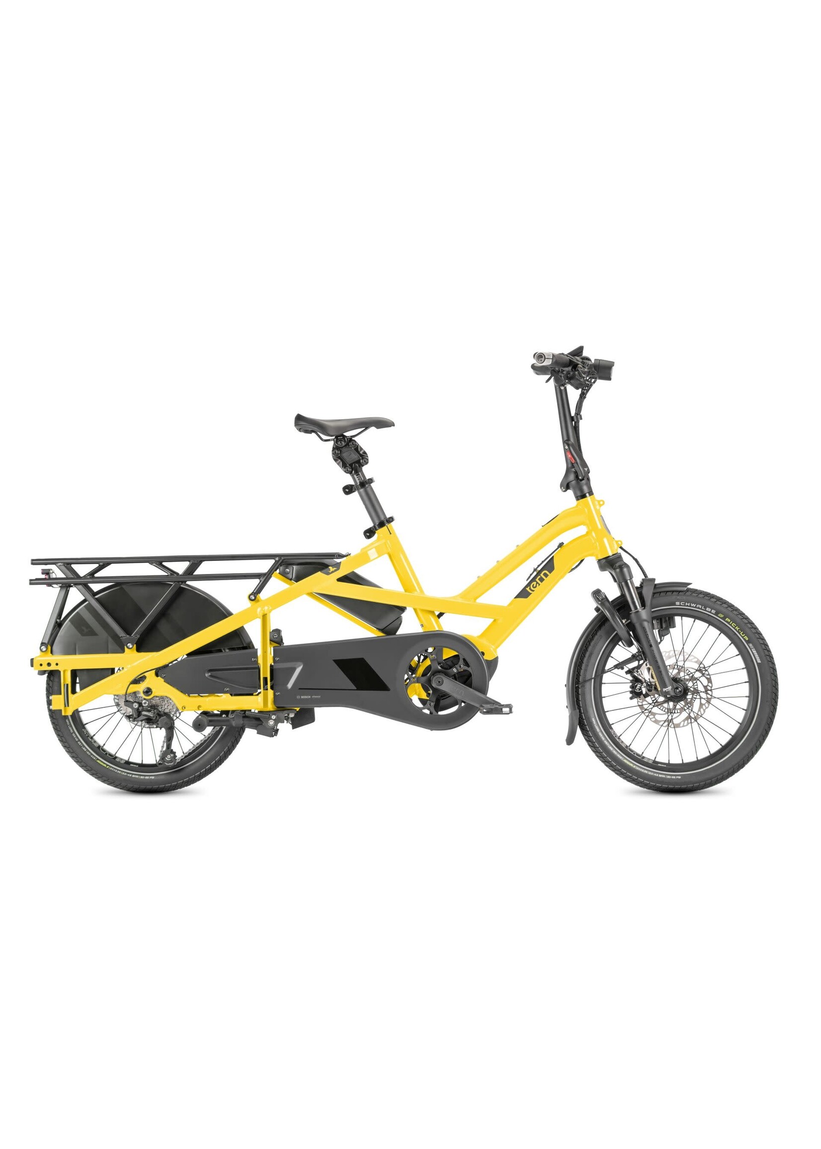 Tern GSD S10 Gen 3, Cargo Line 545Wh jaune, School Bus Yellow/Dark Grey