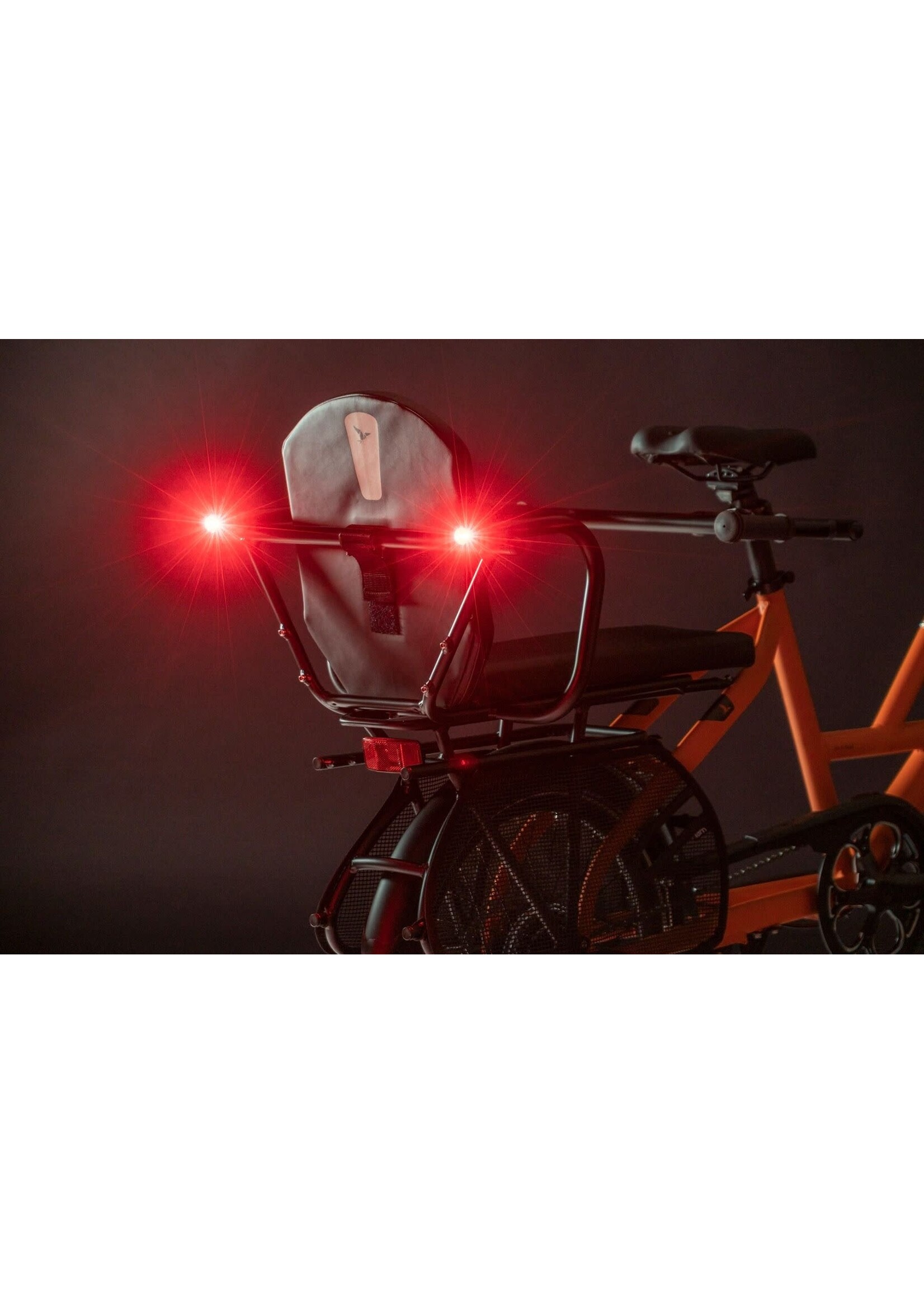 Tern Nitelite Rear, feu arrière rouge, Lampes de sécurité intégrées