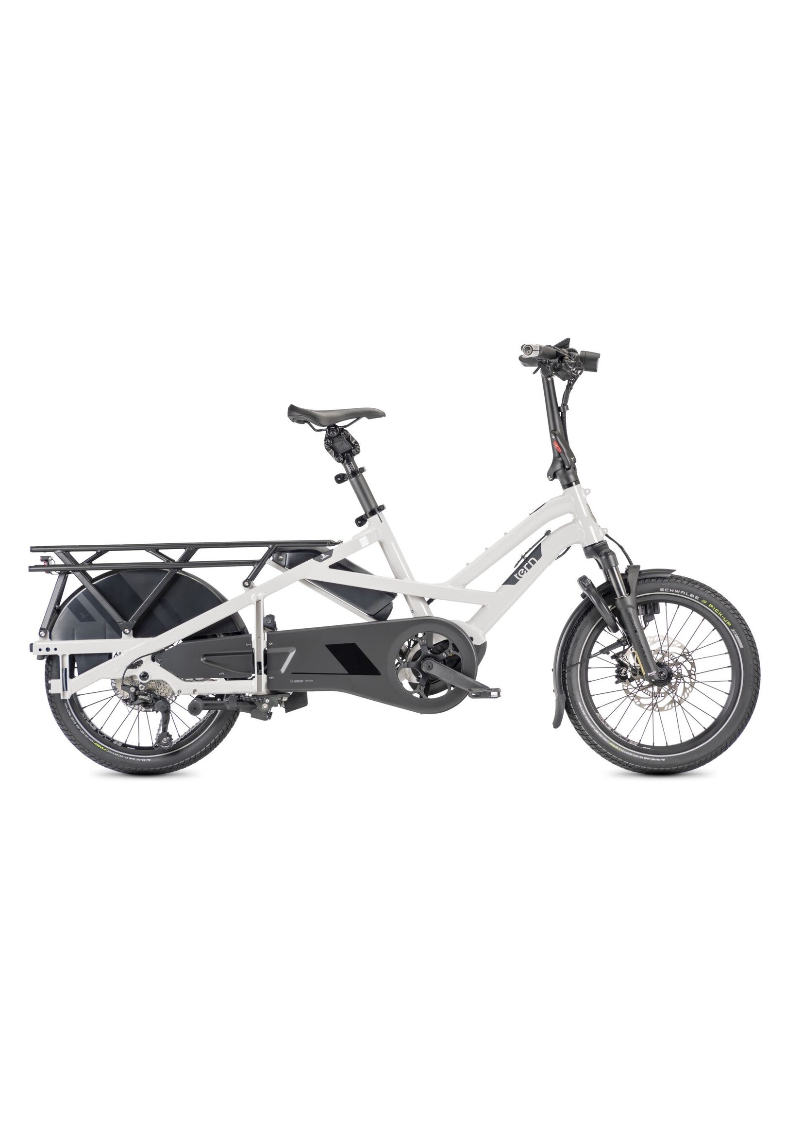Tern GSD S10 Gen 3, Cargo Line 545Wh Pearl White/Dark Grey
