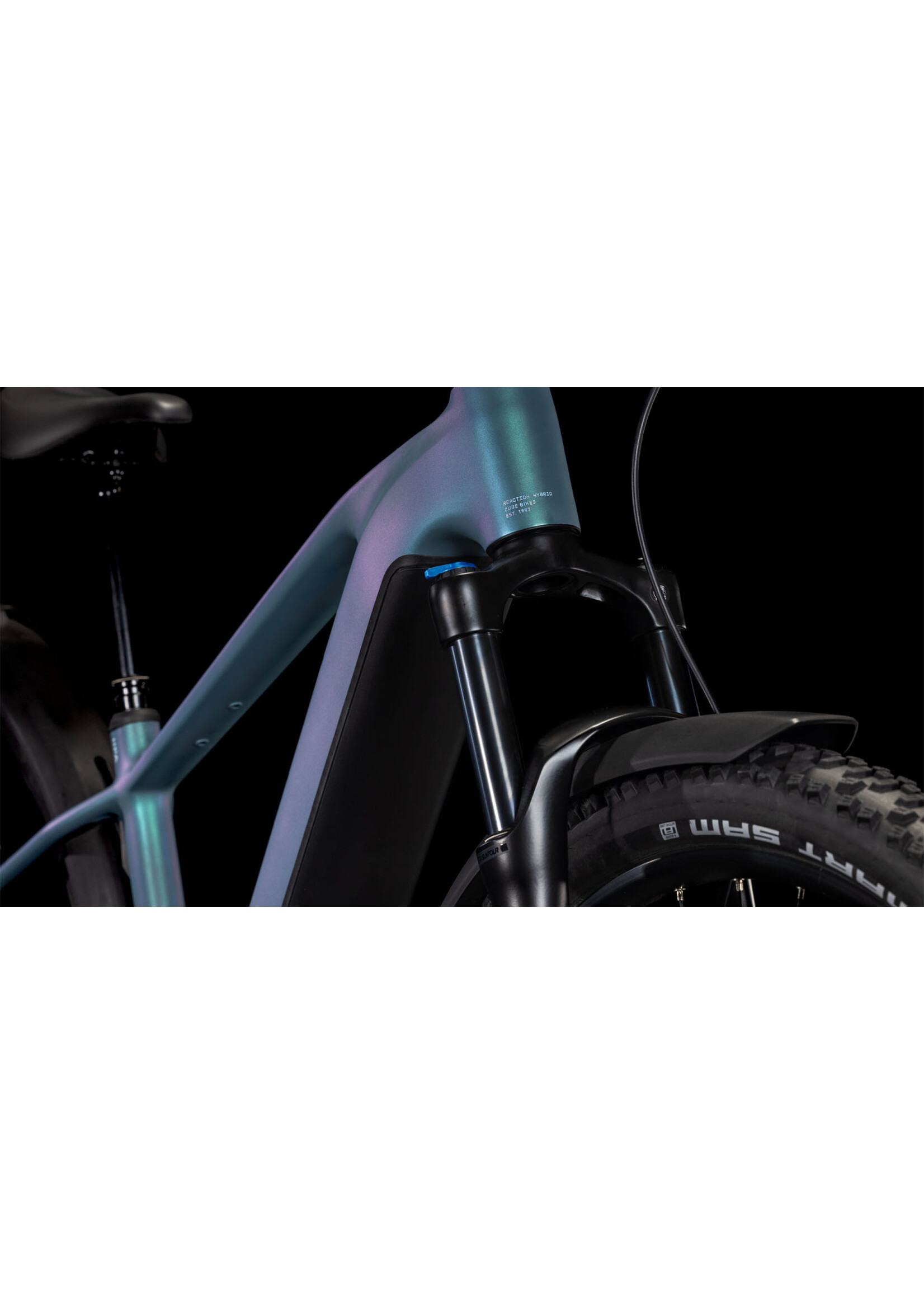 CUBE Cube Reaction Hybrid Pro 600 Allroad smaragdgrey'n'prism
