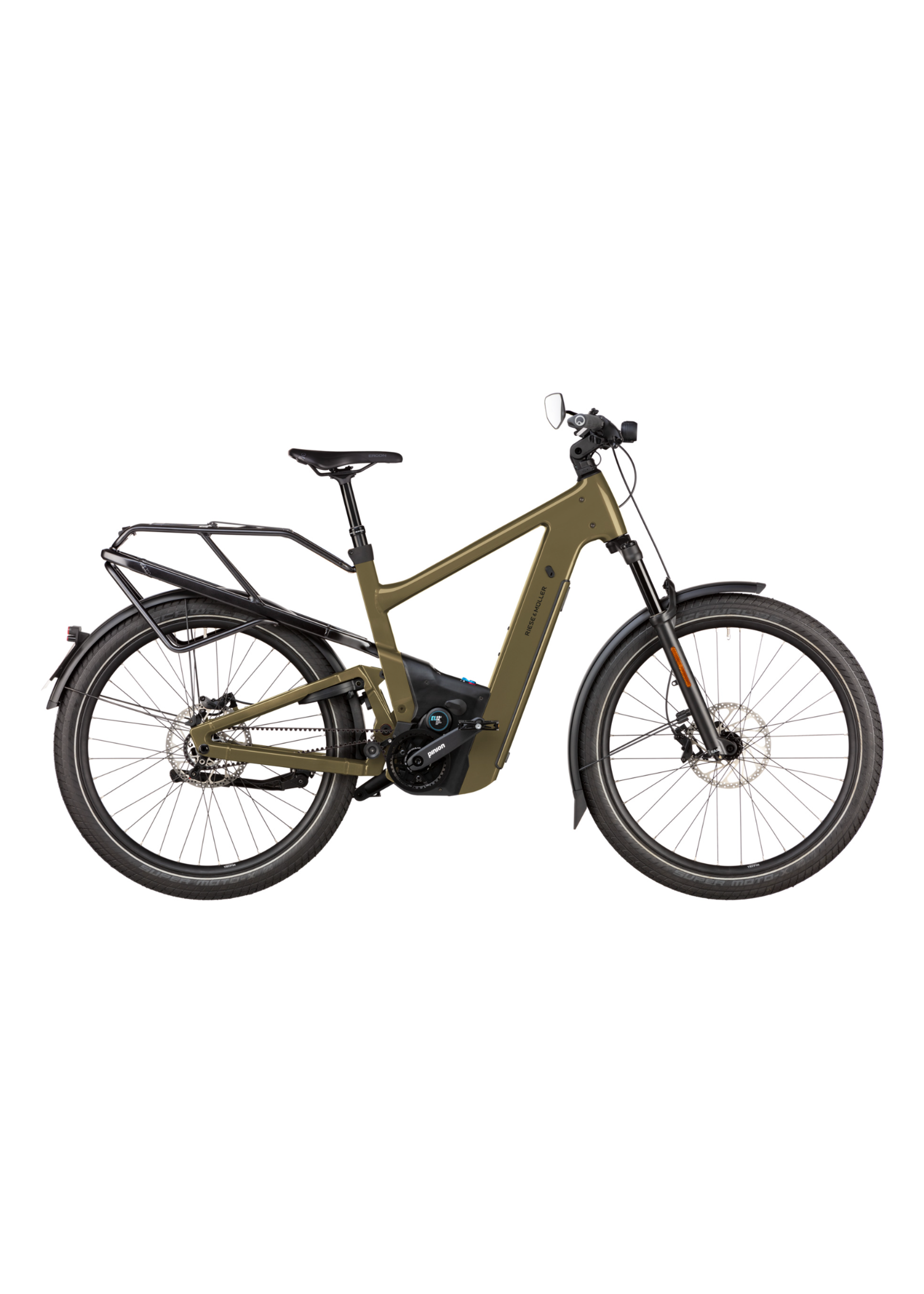 RIESE & MÜLLER Delite5 GT pinion HS 800wh 51cm Amber - RX chip
