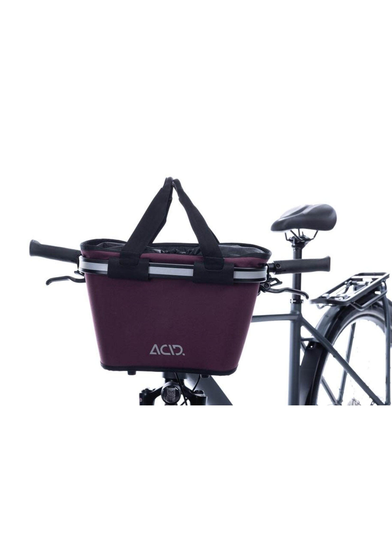 ACID ACID Handlebar Basket CITY 15 FILink Red