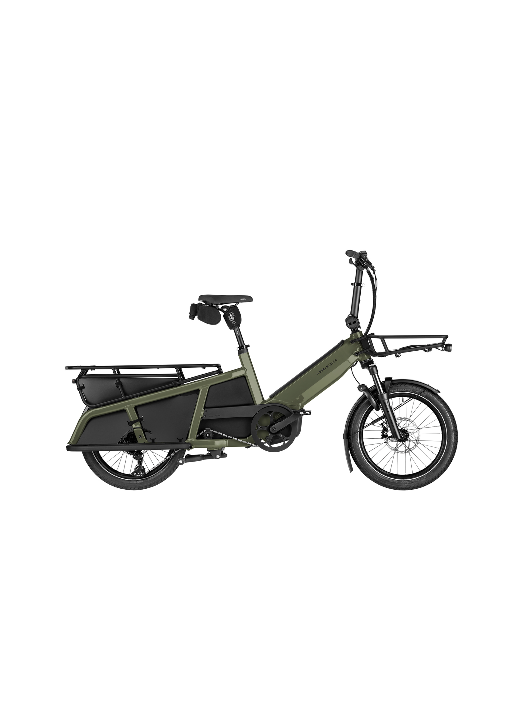 RIESE & MÜLLER Multitinker2 touring T olive/black matt 625wh