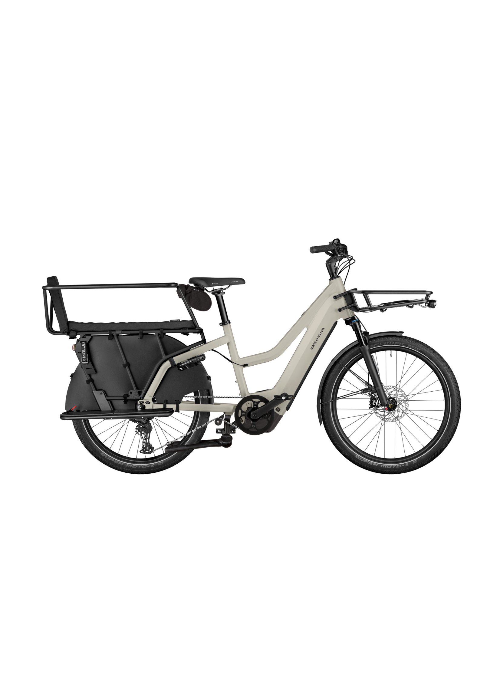 RIESE & MÜLLER Multicharger3 Mixte Family 47 desert/black matt