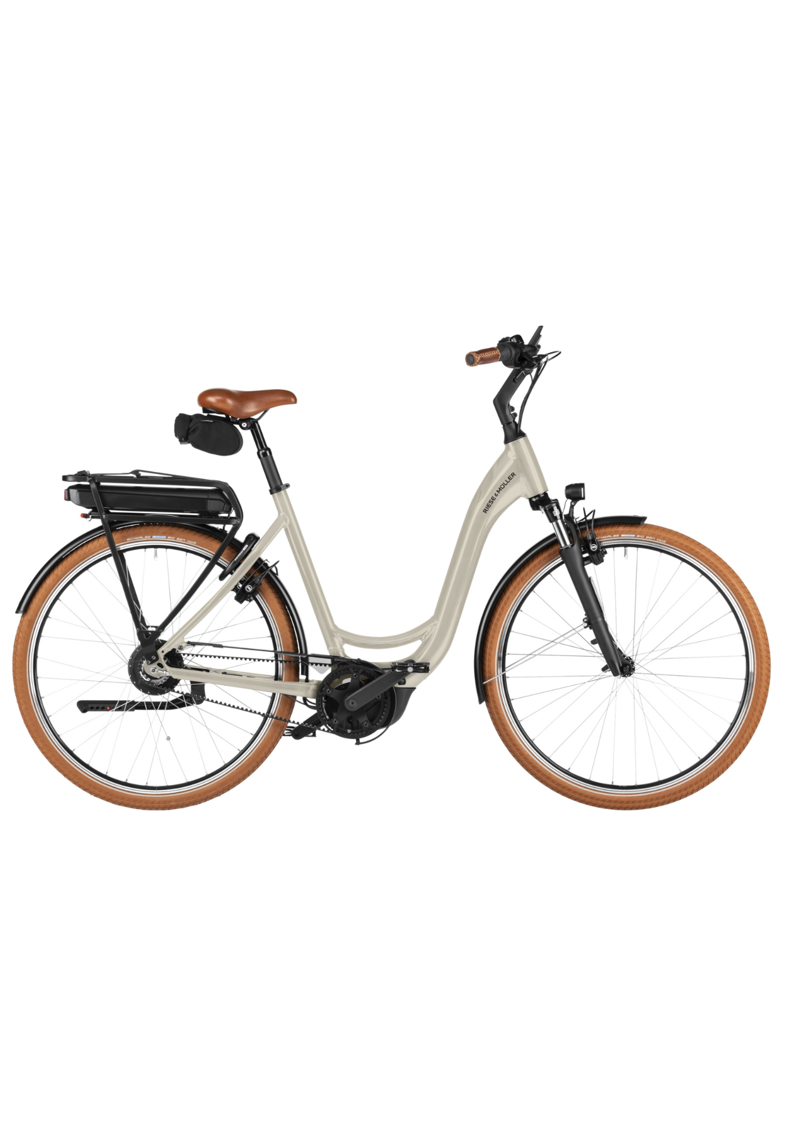 RIESE & MÜLLER Swing5 vario T 46cm - almond 500wh Rx Chip