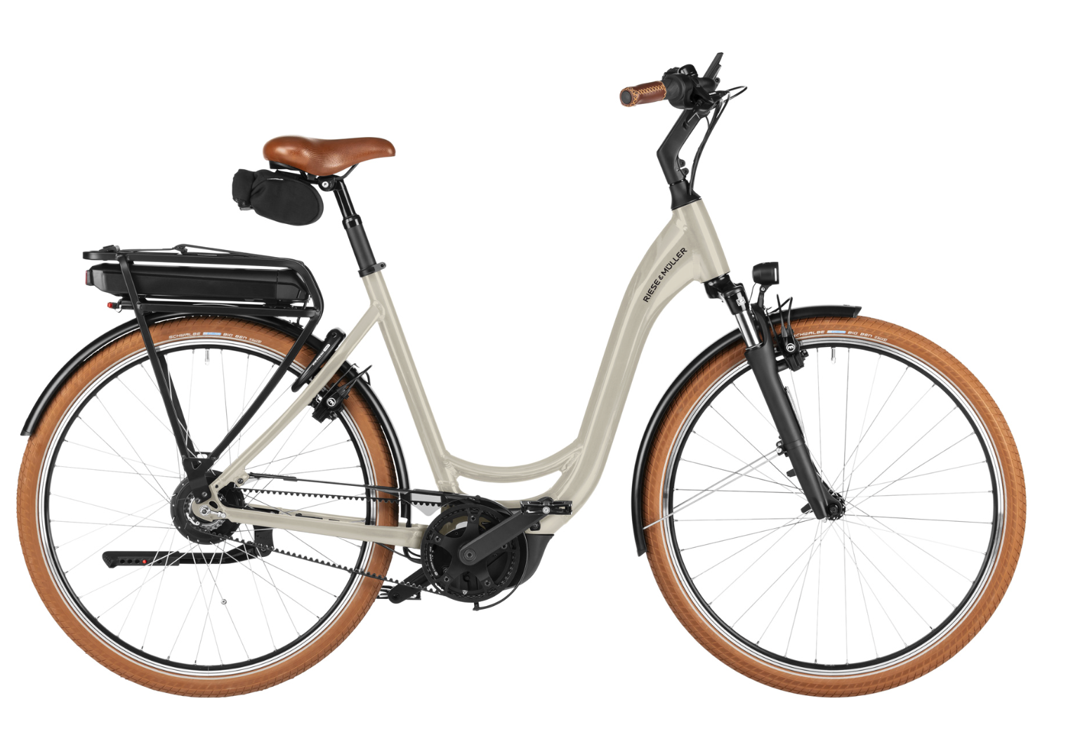 RIESE & MÜLLER Swing5 vario T 46cm - almond 500wh Rx Chip