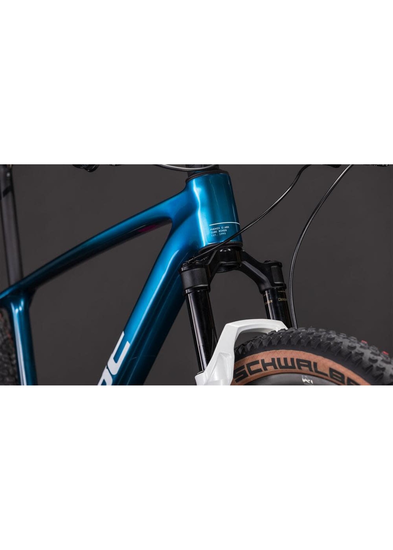 CUBE Cube Phenix C:68X Race chromeblue´n´liquidblue (mit DT Swiss D 232 ONE Karbon Sattelstütze)