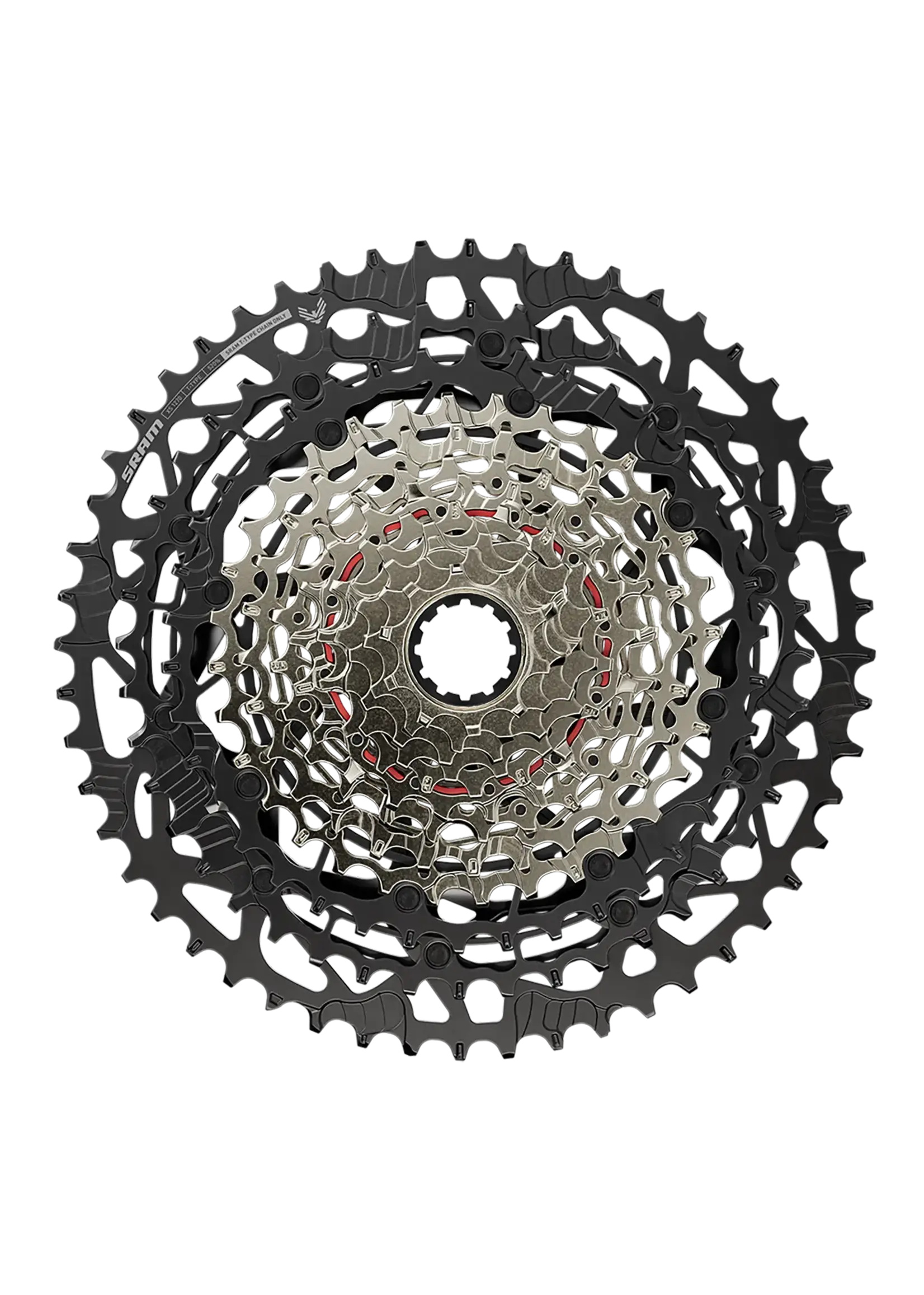 SRAM SRAM Corona per cassetta T-Type XS-1270 12vel, 10-52 denti, HG-Body