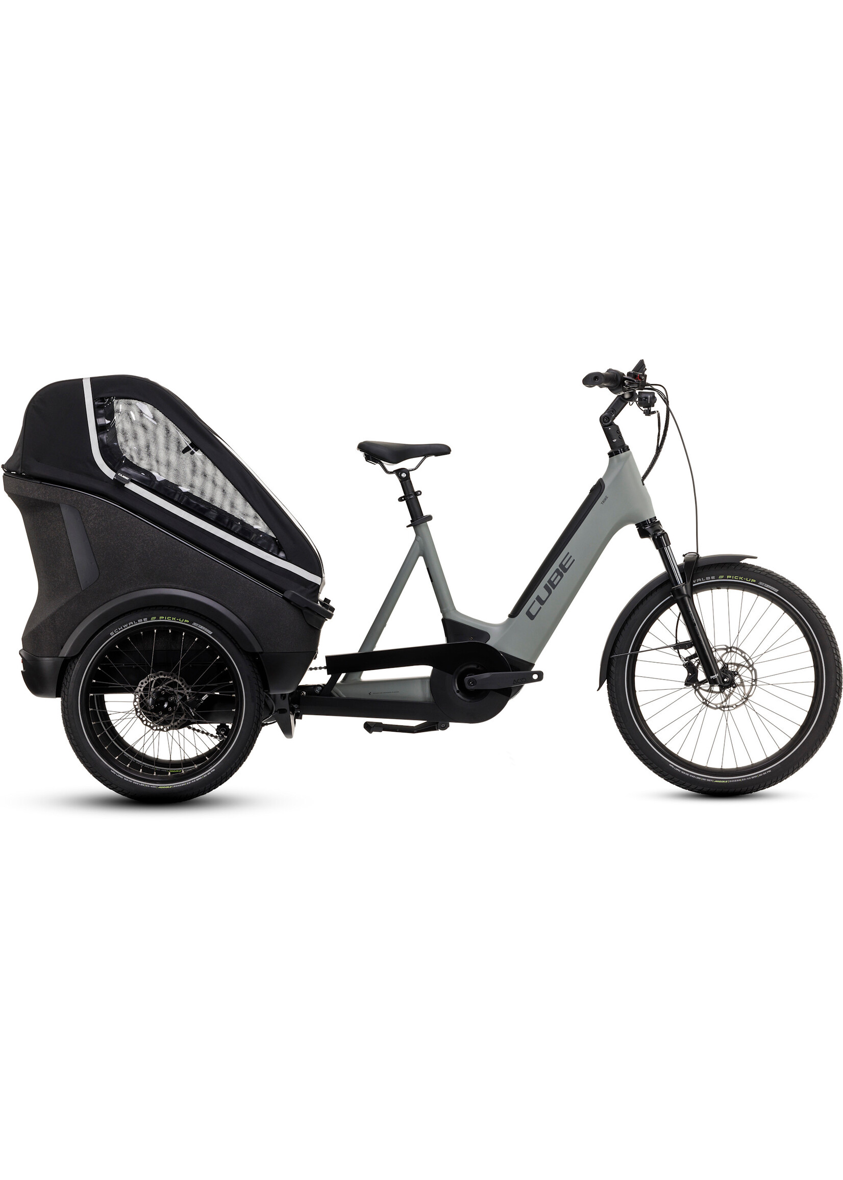 CUBE Cube Trike Family Hybrid 1500 swampgrey'n'reflex 24" / 20": ONE SIZE