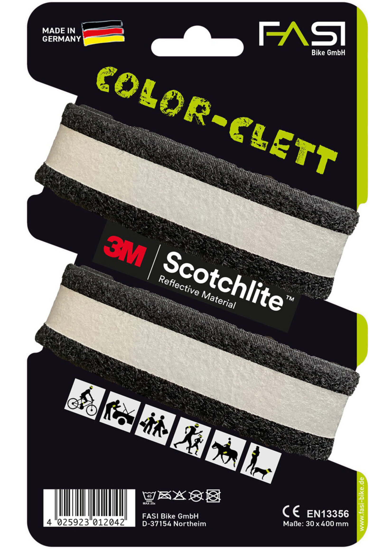 FASI Fasi Color-Clett con banda riflettente
