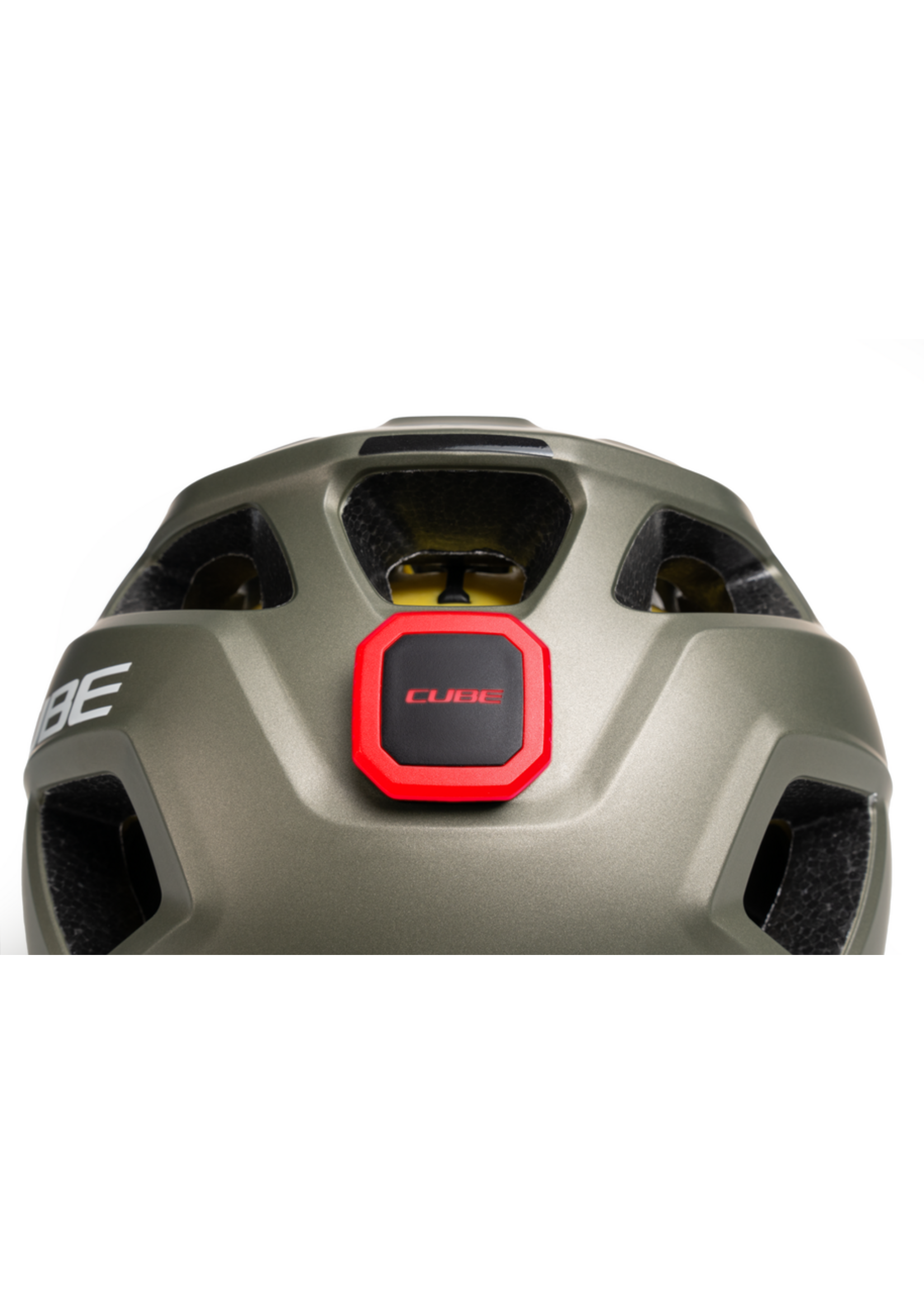 CUBE Casco CUBE LINOK TM reed green S (49-55)