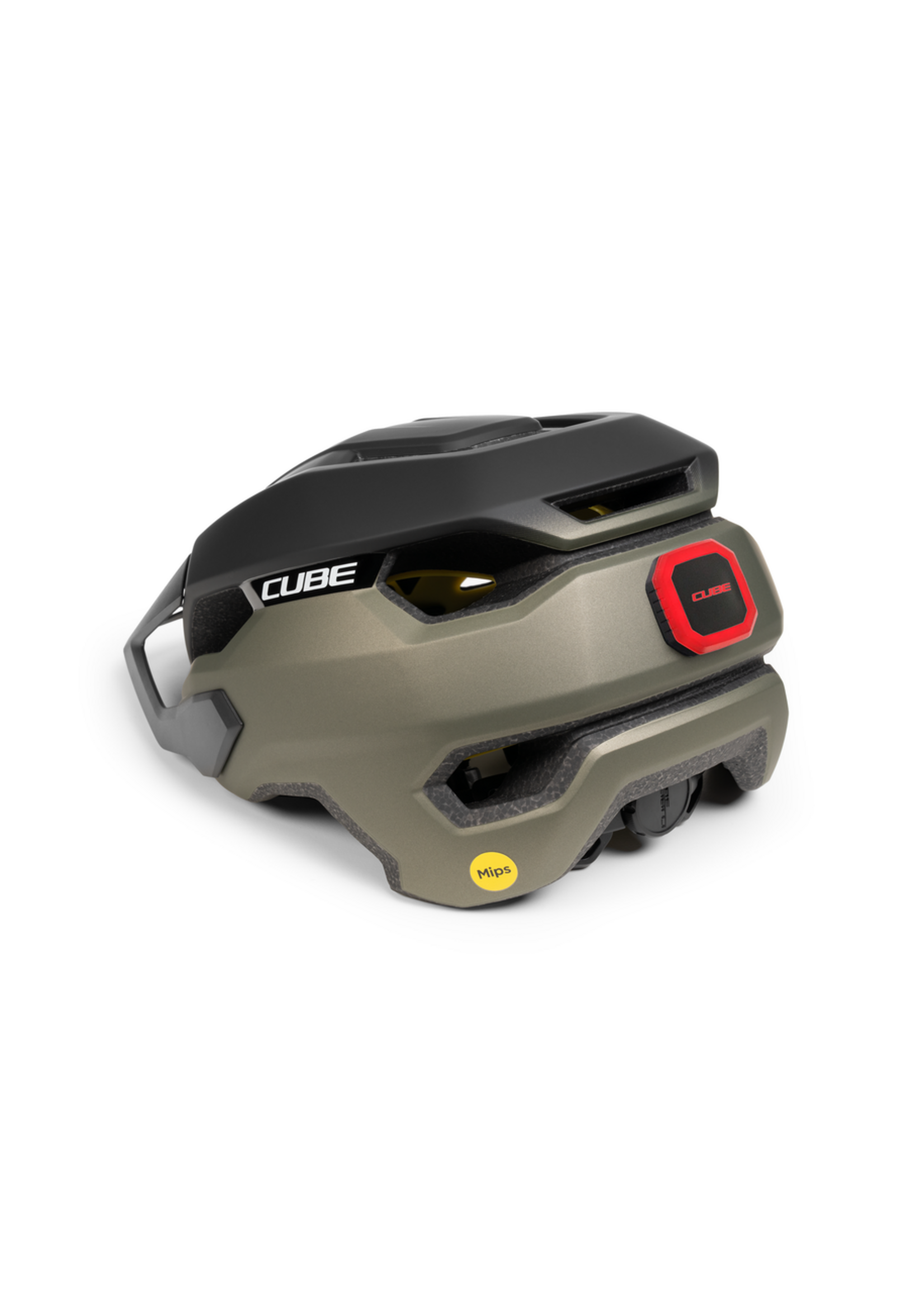 CUBE Casque CUBE STRAY TM reed green M (52-57)