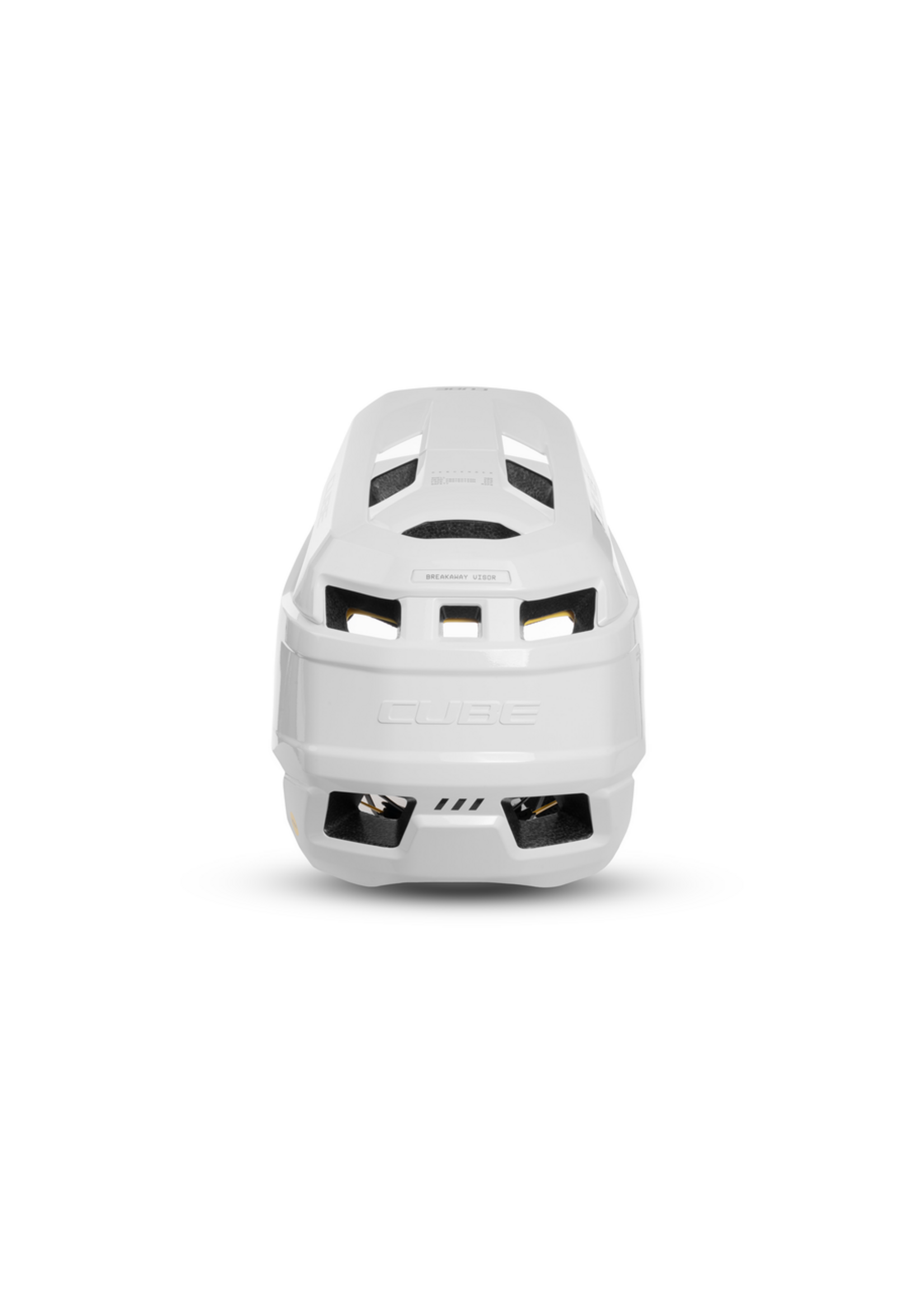 CUBE Casco CUBE DESCENDER X Actionteam White M (56-59)