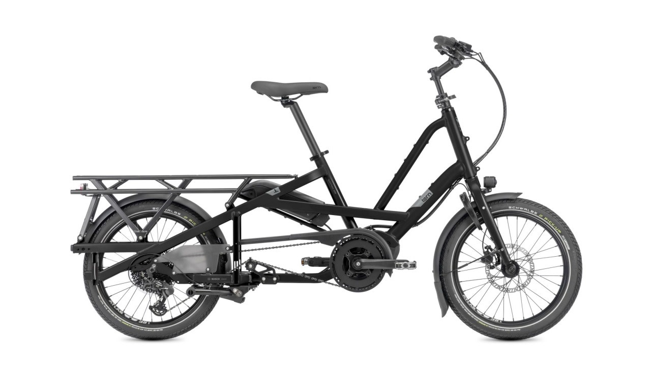 Tern Quick Haul Long D9, Perf Cargo, 500WH, Satin Black