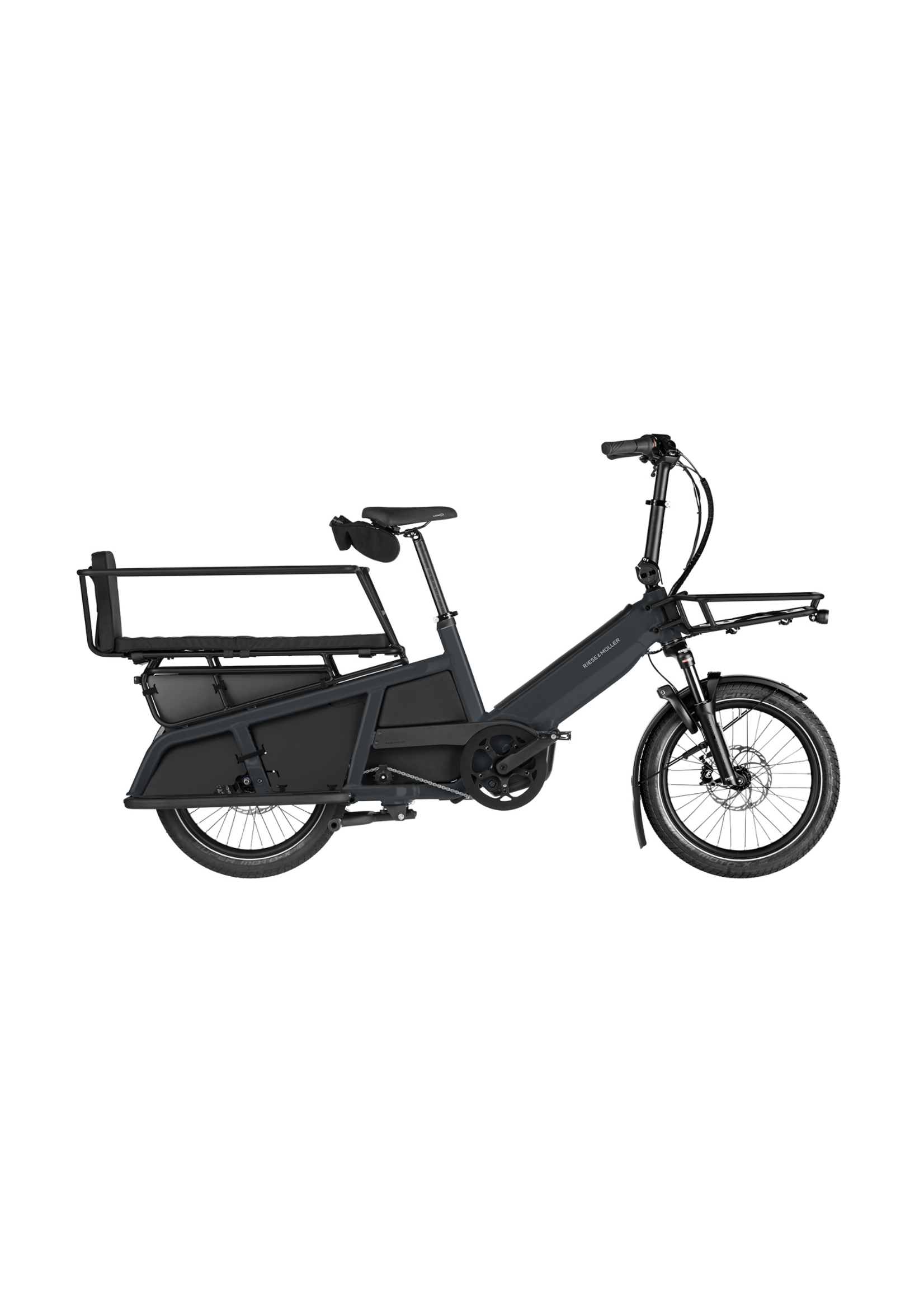RIESE & MÜLLER Multitinker2 Family utility grey/black matt