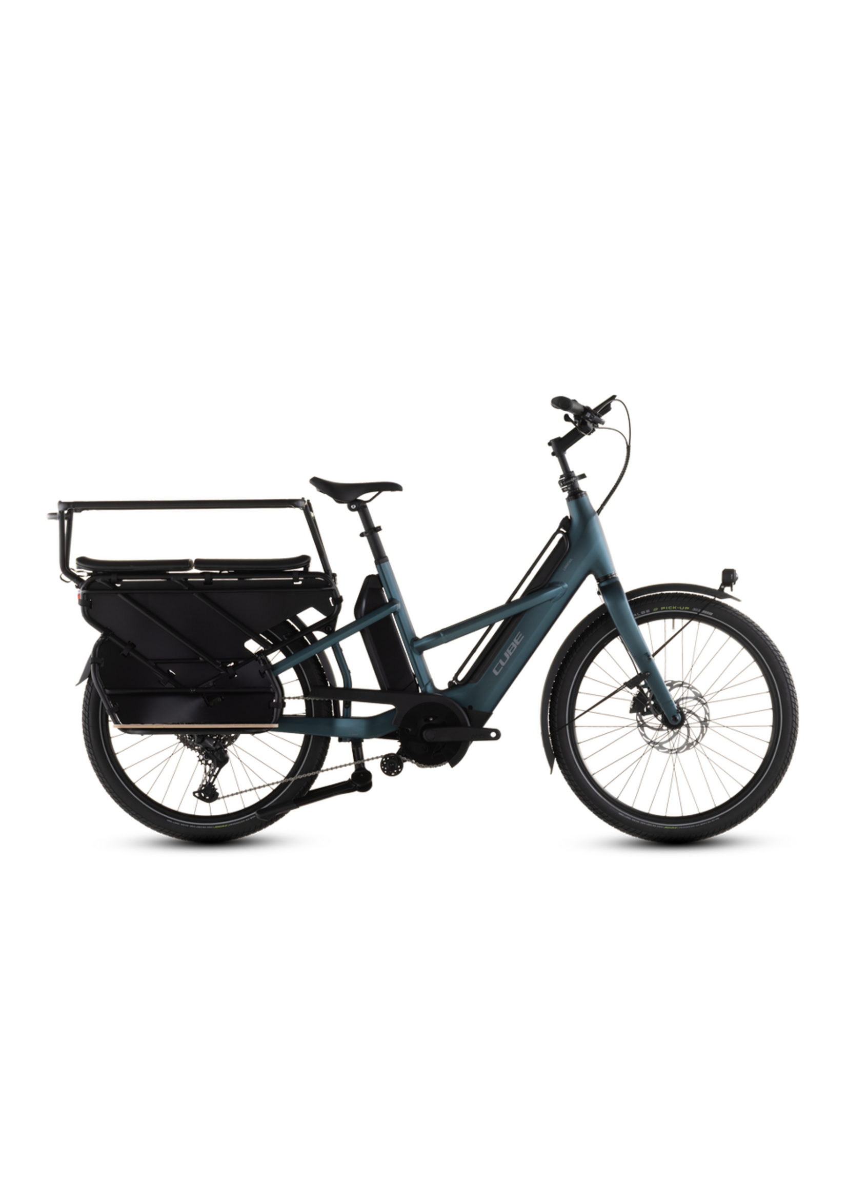 CUBE Cube Longtail Hybrid Family 800 royalgreen´n´black