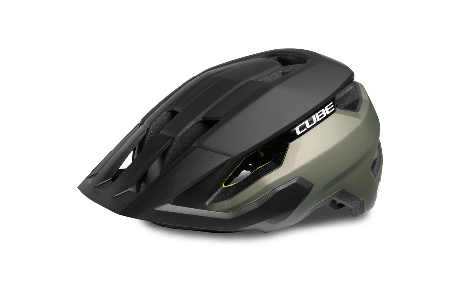 CUBE Casque CUBE STRAY TM reed green L (57-62)