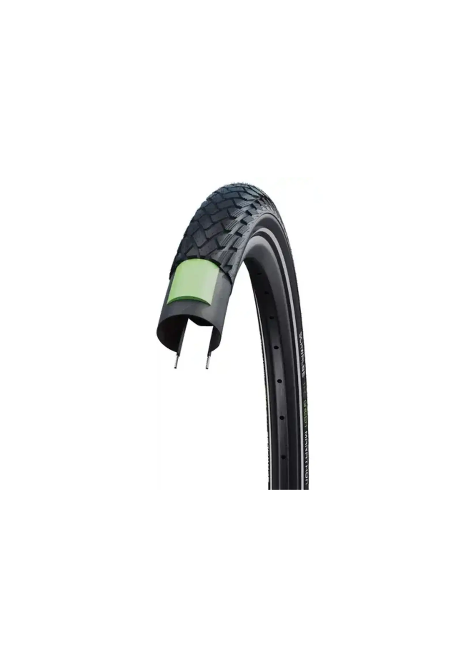 SCHWALBE Pneumatico Green Marathon 16x1.35 GG Starr con banda riflettente