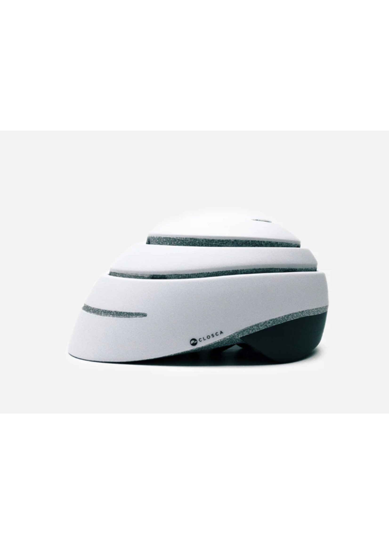 Closca Closca Loop - Casco pieghevole Pearl / Black L 60-63 cm