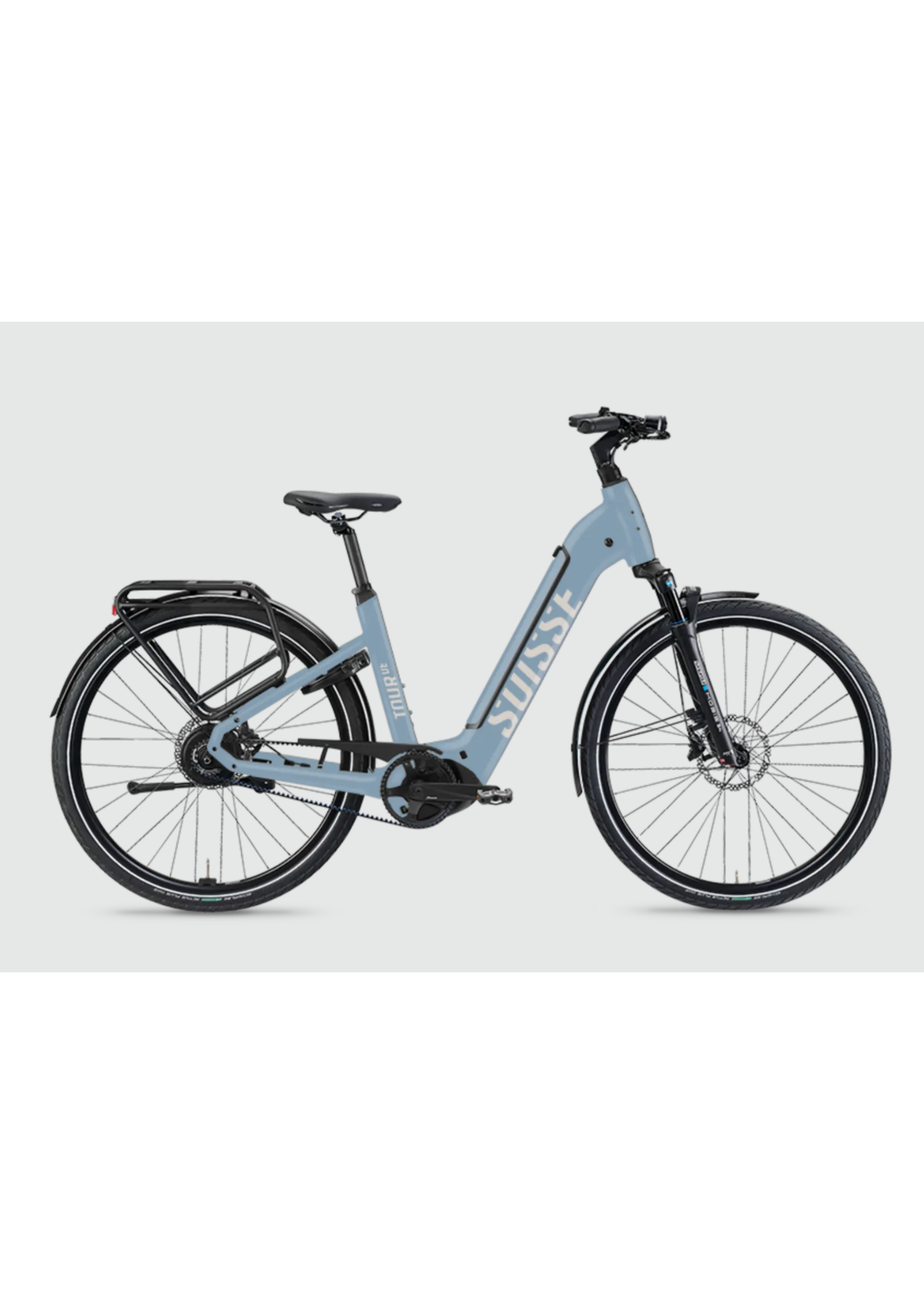 Tour de Suisse Charisma 42cm stahlblau matt 600wh