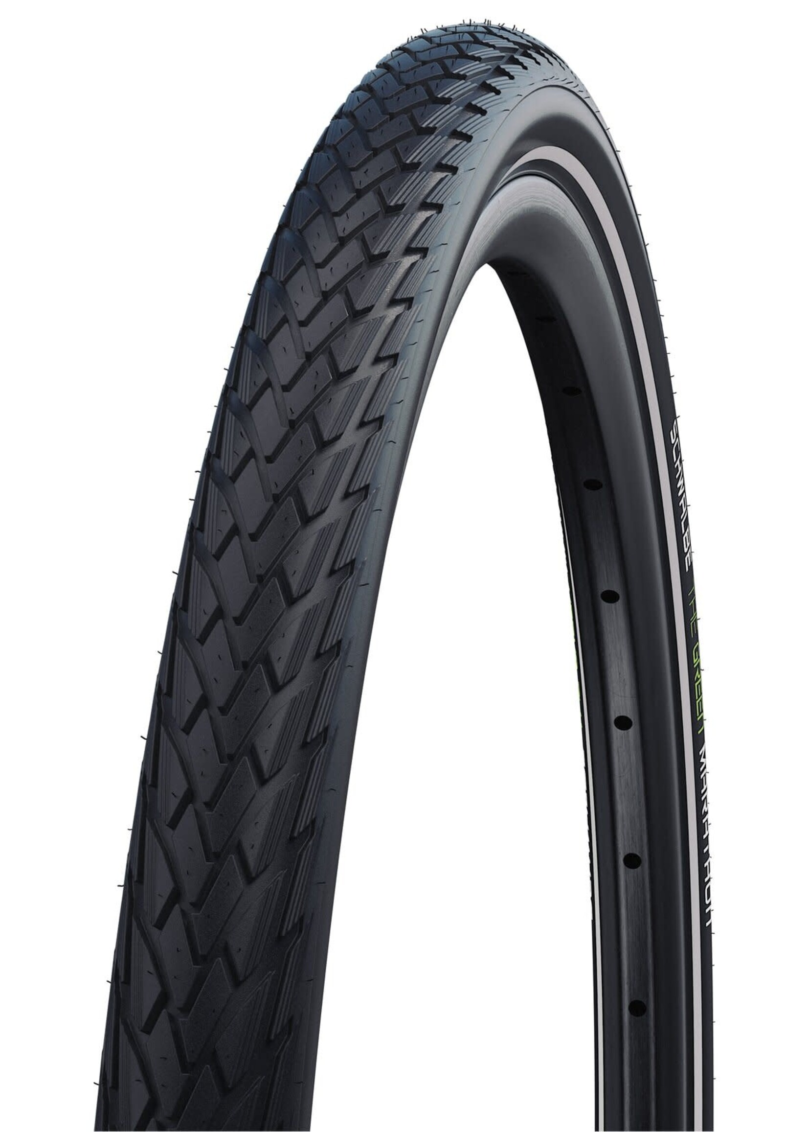 SCHWALBE Schwalbe Pneumatico Green Marathon 20x1.75 GG Starr con barra riflettente