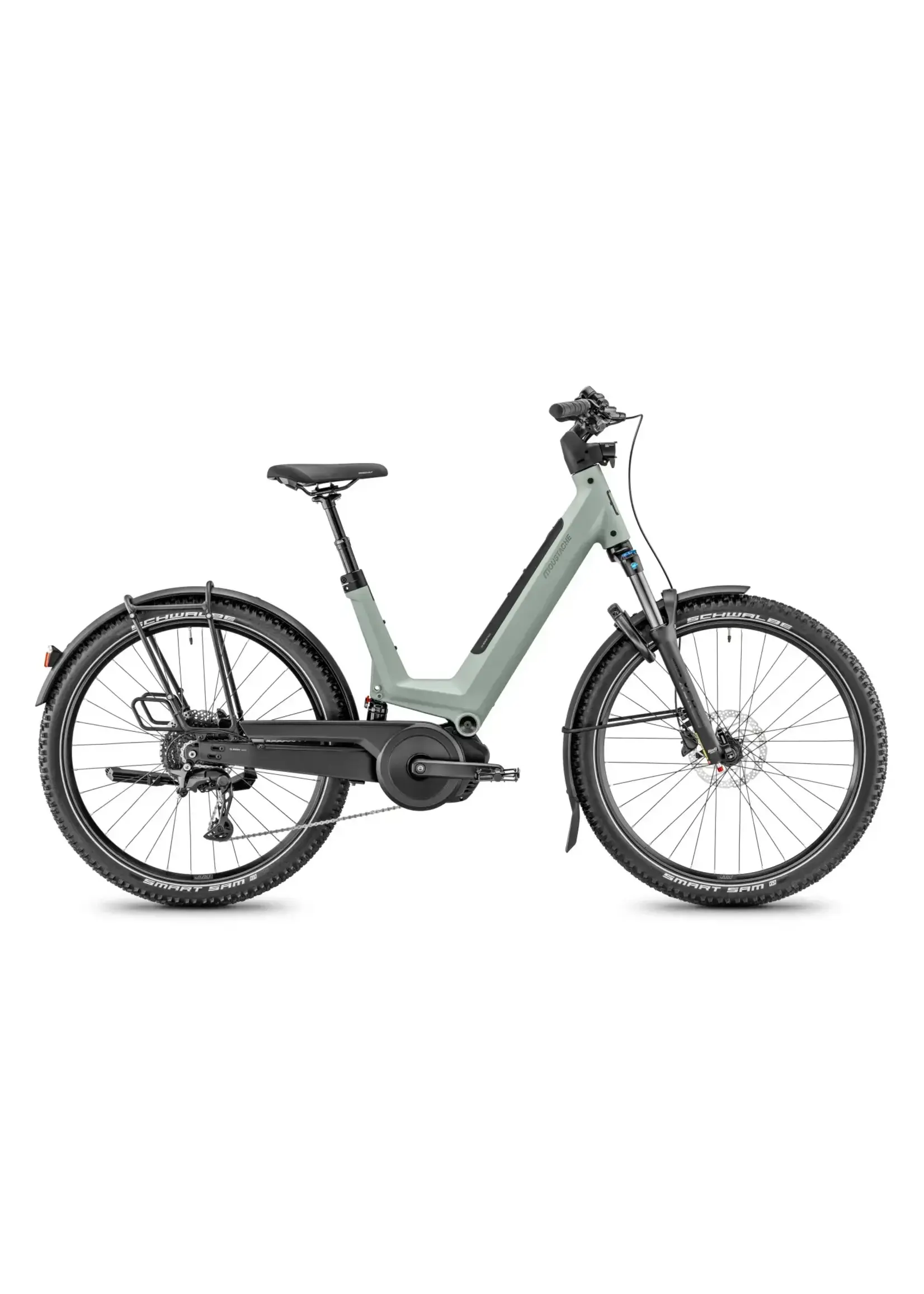 Moustache Moustache XROAD FS 4 Green Argile Metal Light 600Wh L