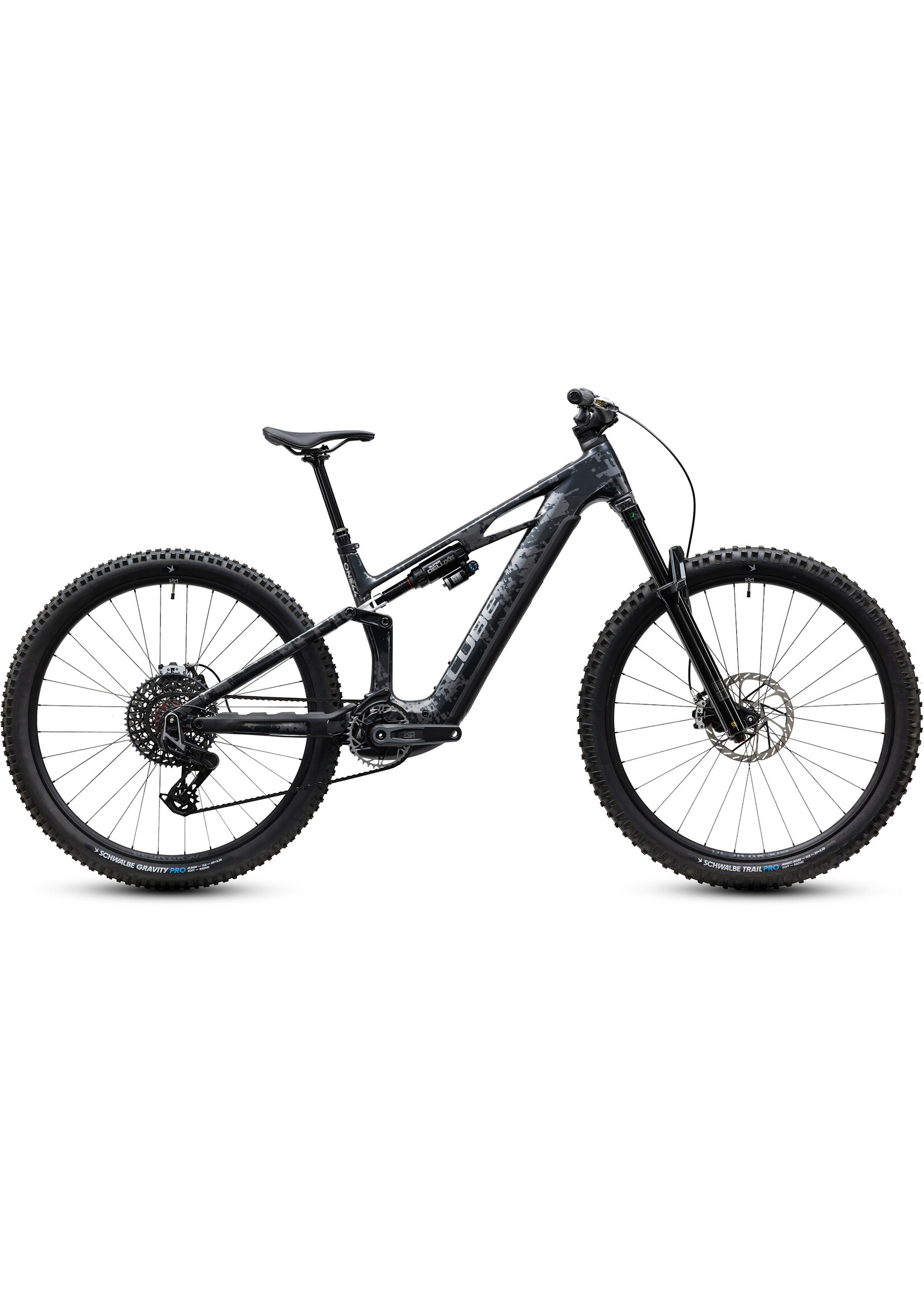CUBE Cube Stereo Hybrid ONE44 HPC Super TM 800 graphiteglitch´n´grey