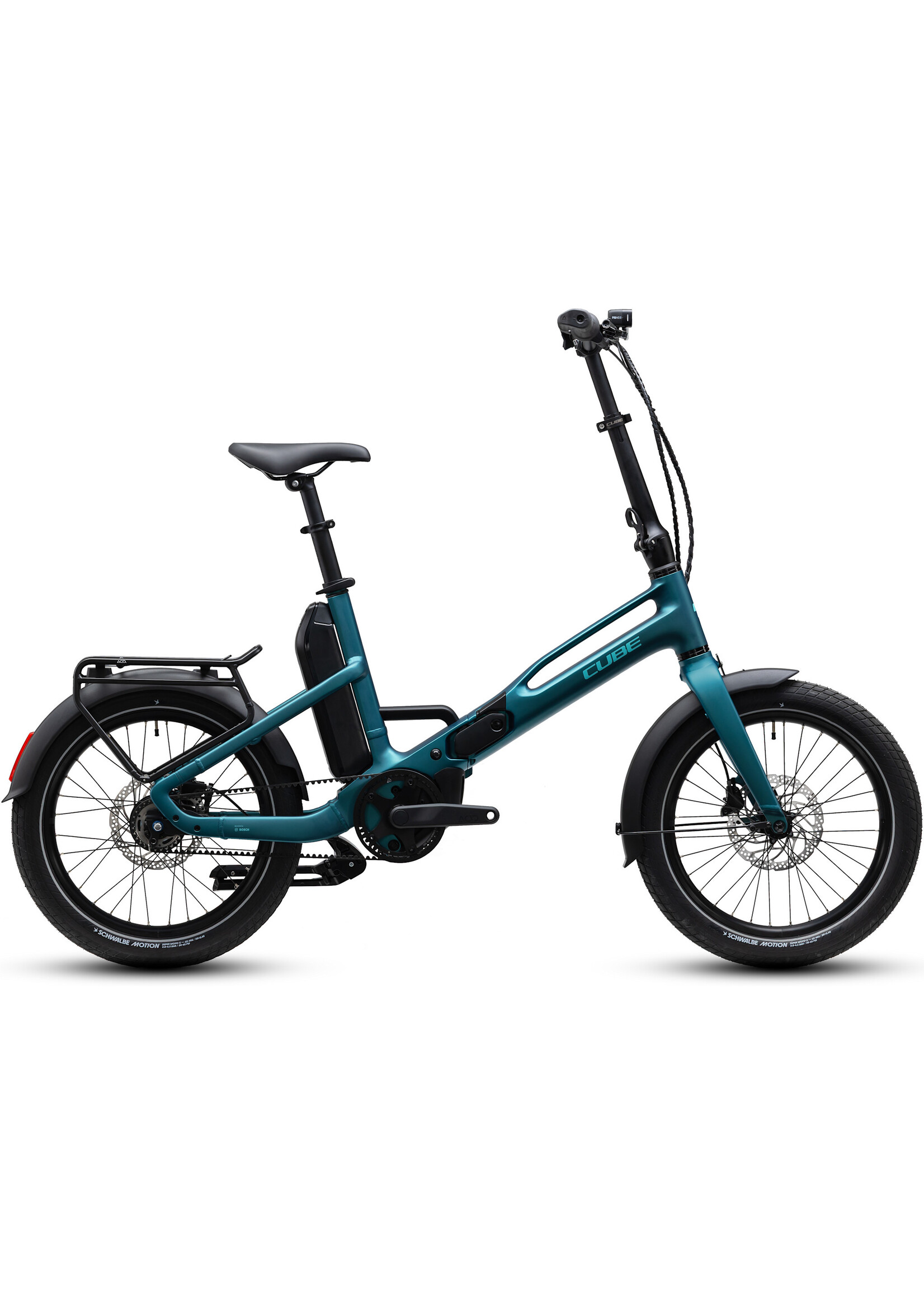 CUBE Cube Fold Hybrid Deluxe 540 metallicpetrol´n´sea