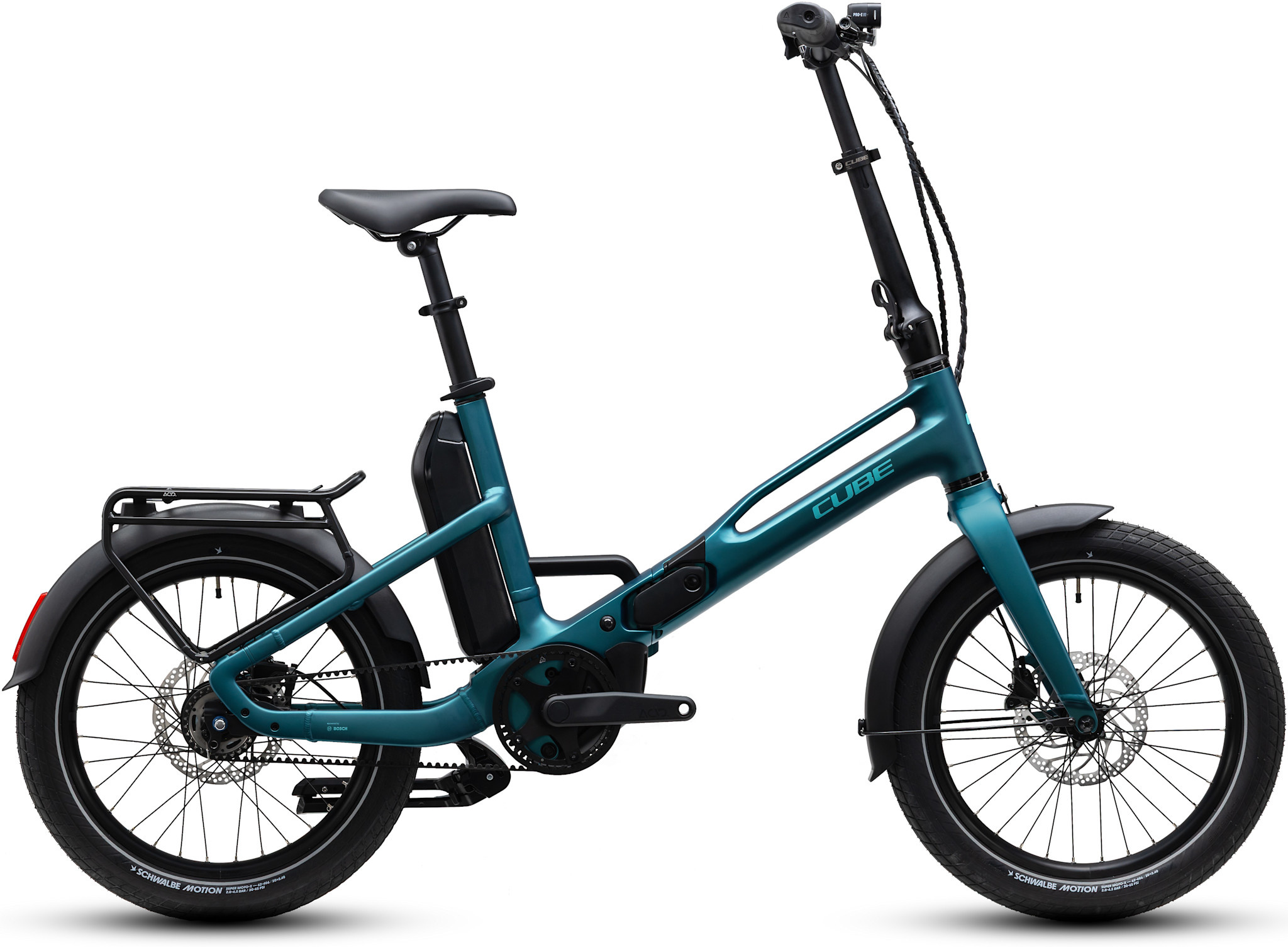 CUBE Cube Fold Hybrid Deluxe 540 metallicpetrol ́n ́sea