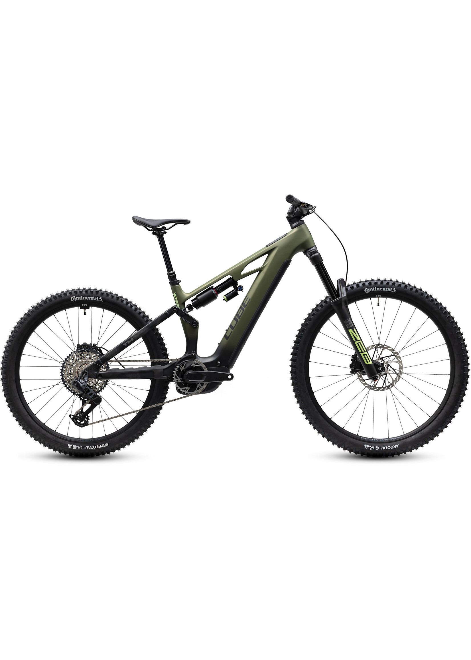 CUBE Cube Stereo Hybrid ONE77 HPC TM 800 reedgreen´n´gills