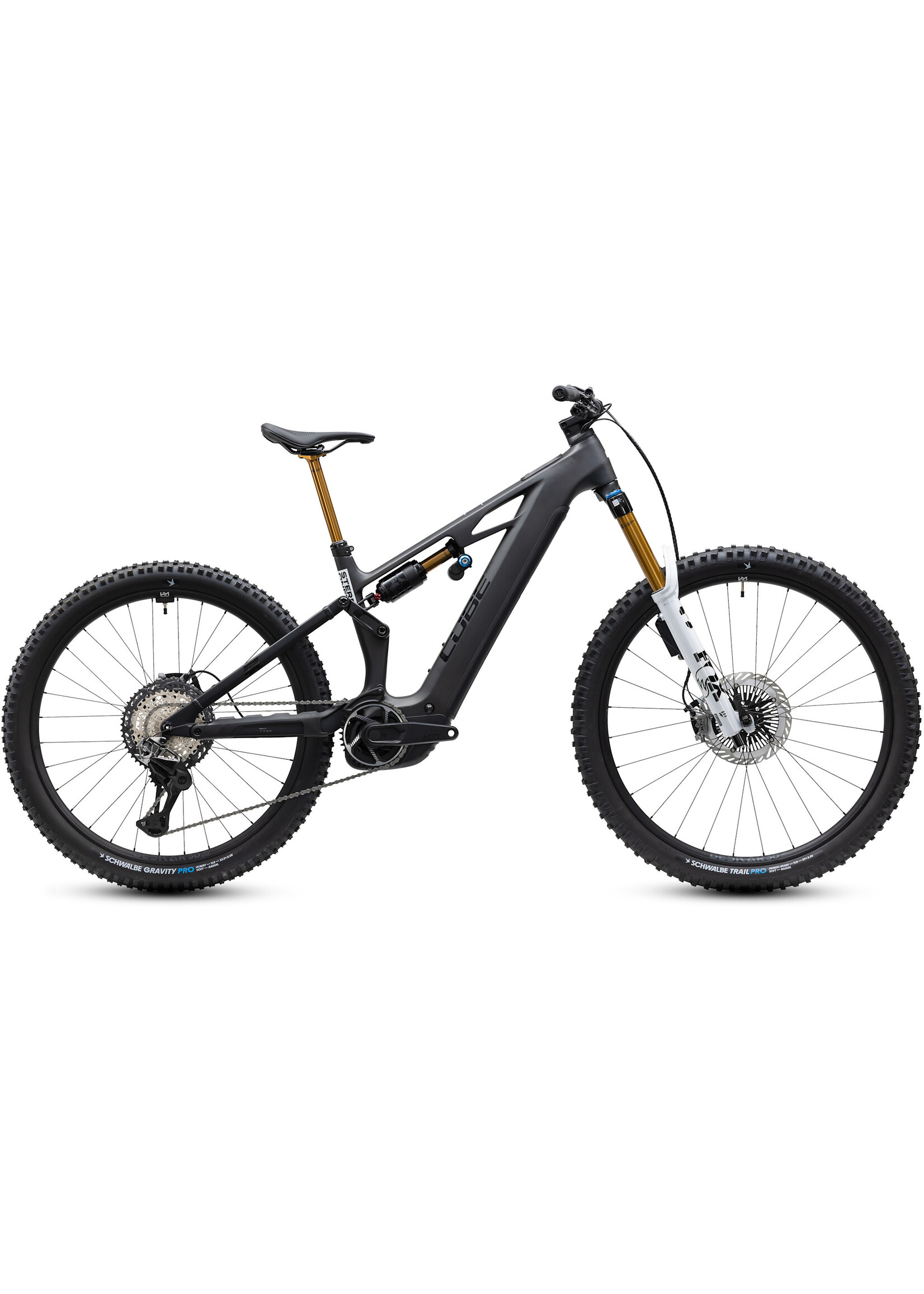 CUBE Cube Stereo Hybrid ONE77 HPC AT 800 carbon´n´white