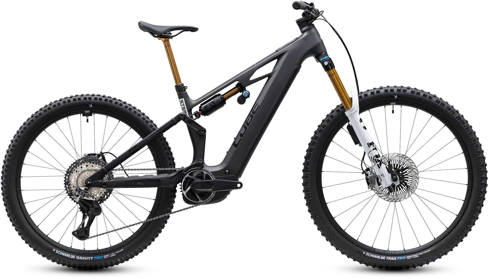 CUBE Cube Stereo Hybrid ONE77 HPC AT 800 carbon ́n ́white
