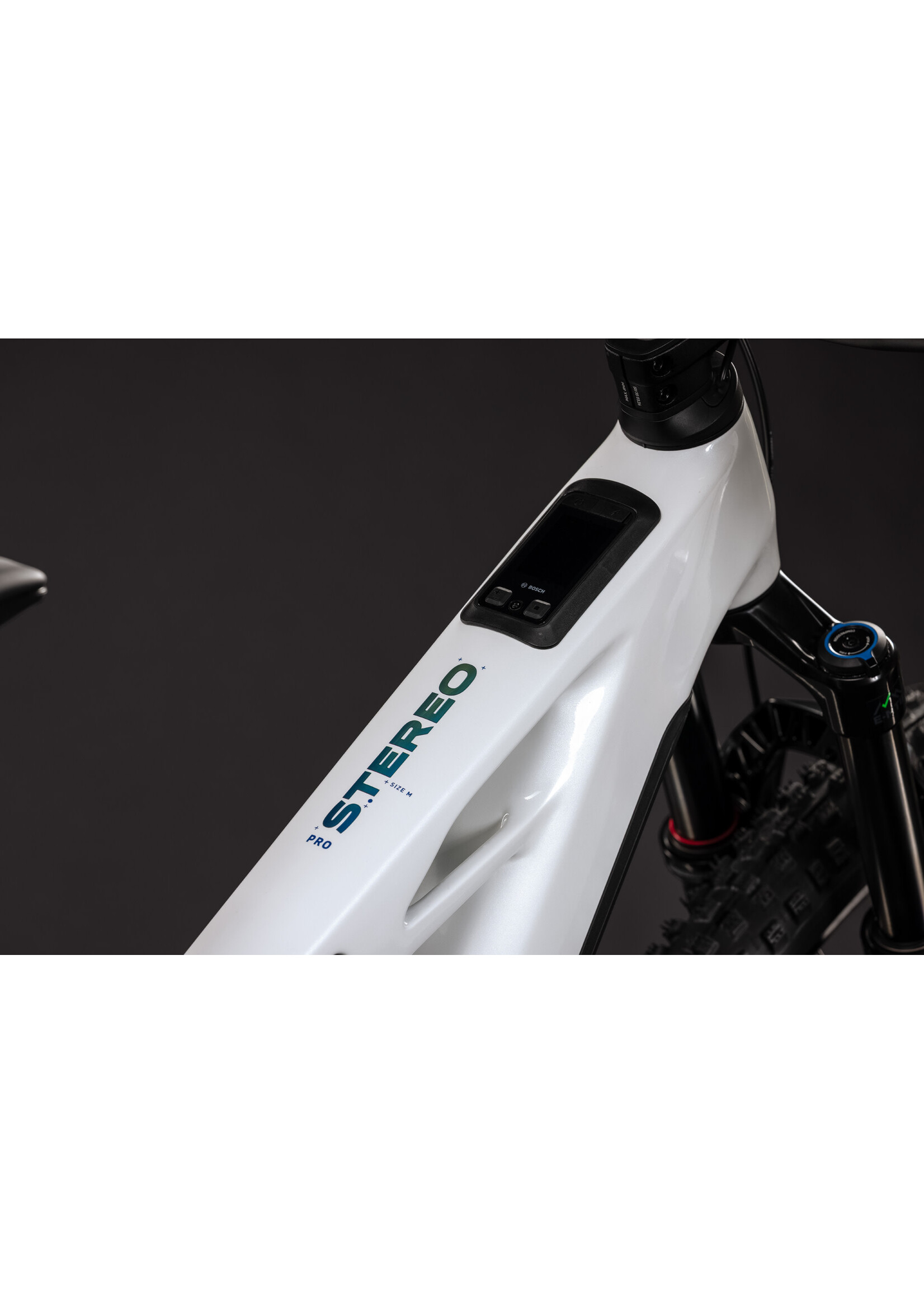 CUBE Cube Stereo Hybrid ONE44 HPC Pro 800 metallicwhite´n´blue