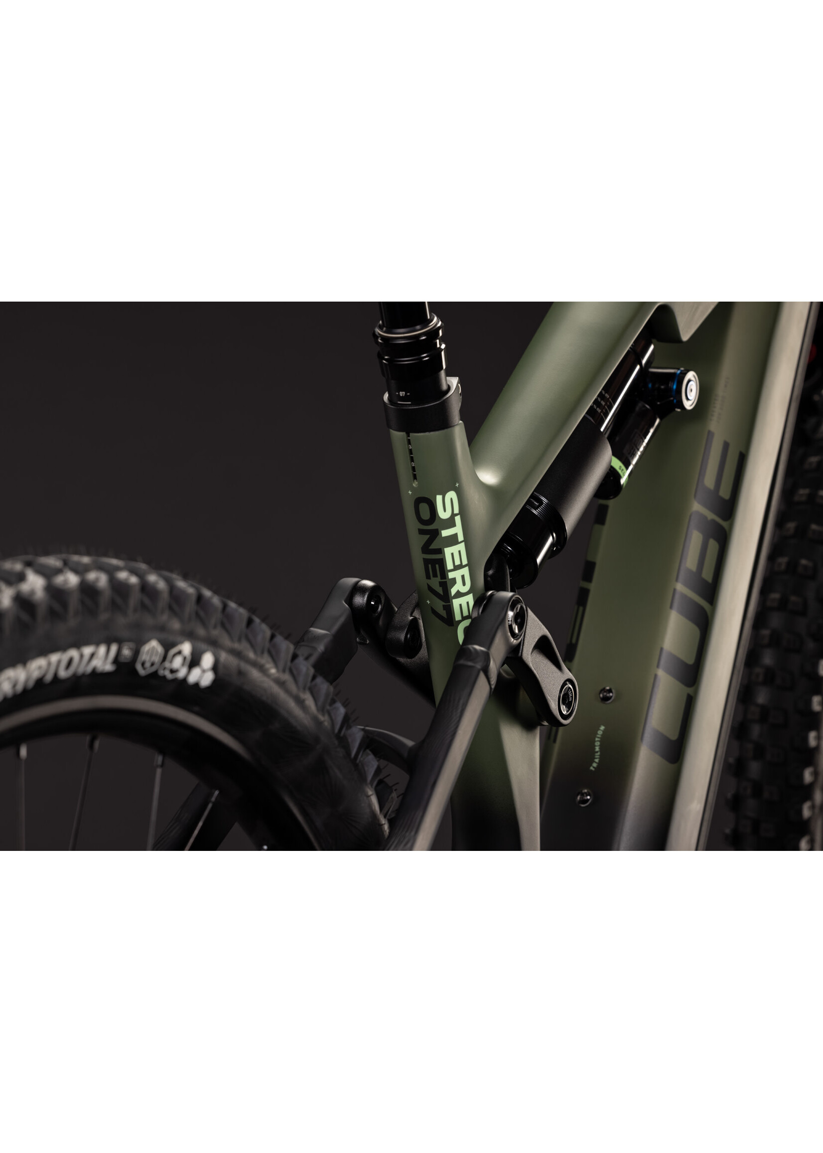 CUBE Cube Stereo Hybrid ONE77 HPC TM 800 reedgreen´n´gills