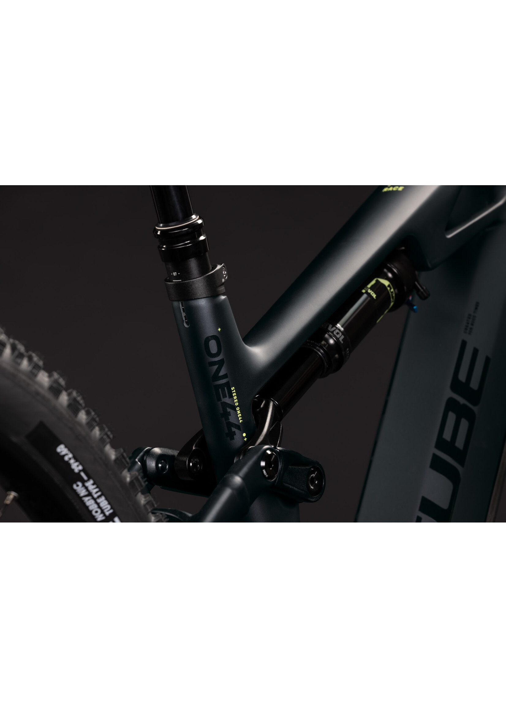 CUBE Cube Stereo Hybrid ONE44 HPC Race 800 coal´n´green