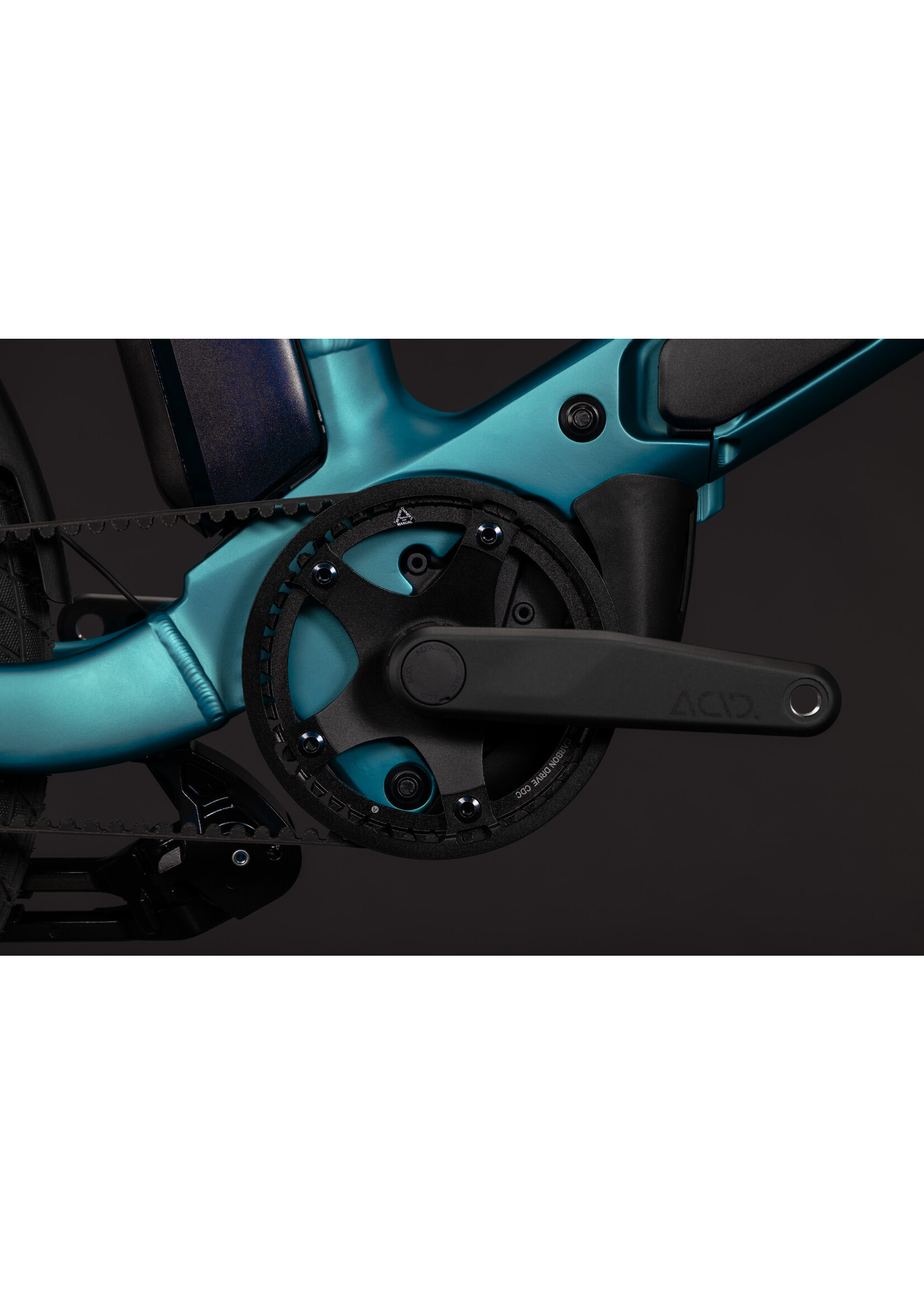 CUBE Cube Fold Hybrid Deluxe 540 metallicpetrol´n´sea