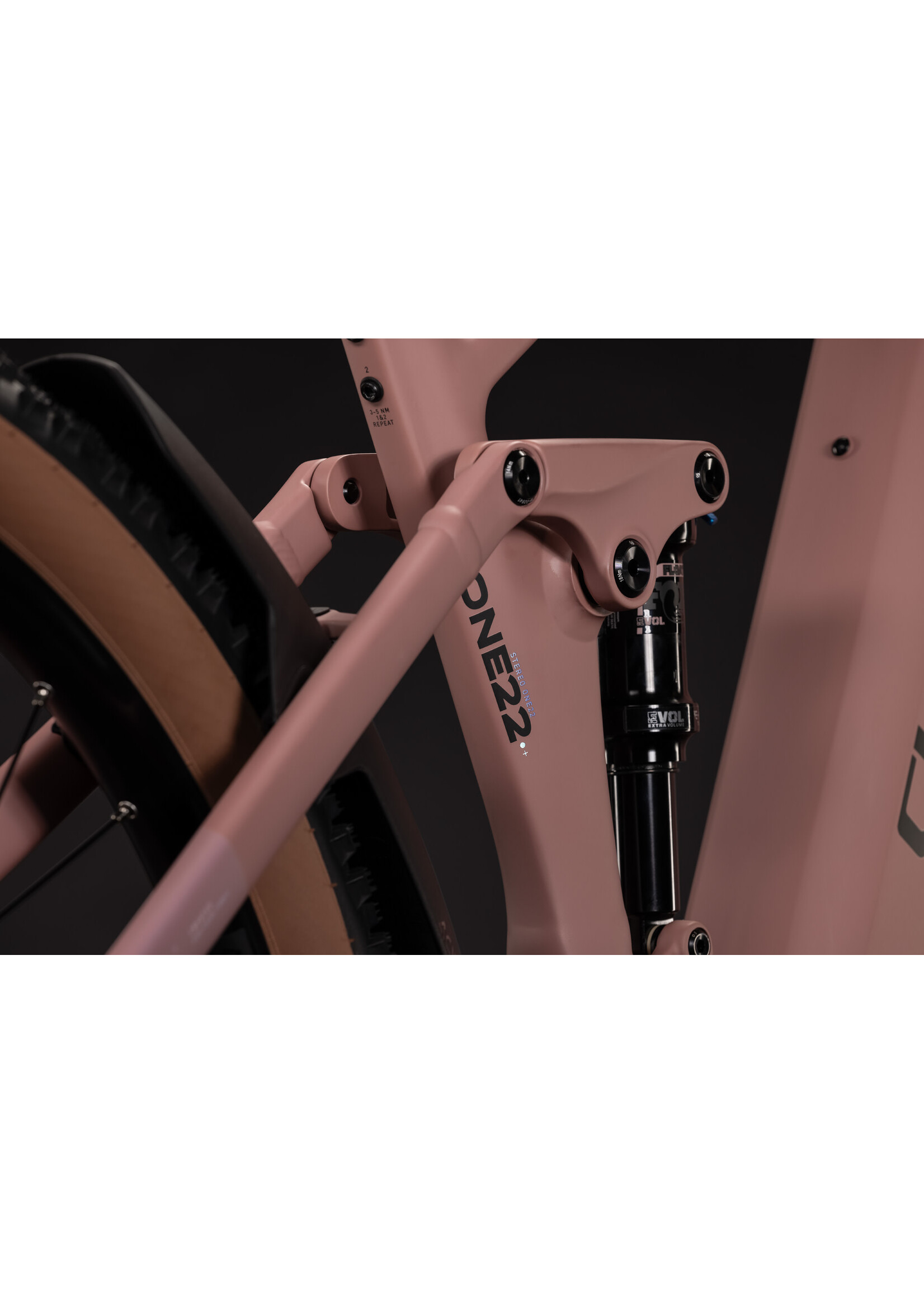 CUBE Cube Stereo Hybrid ONE22 SLX 800 ruby´n´black