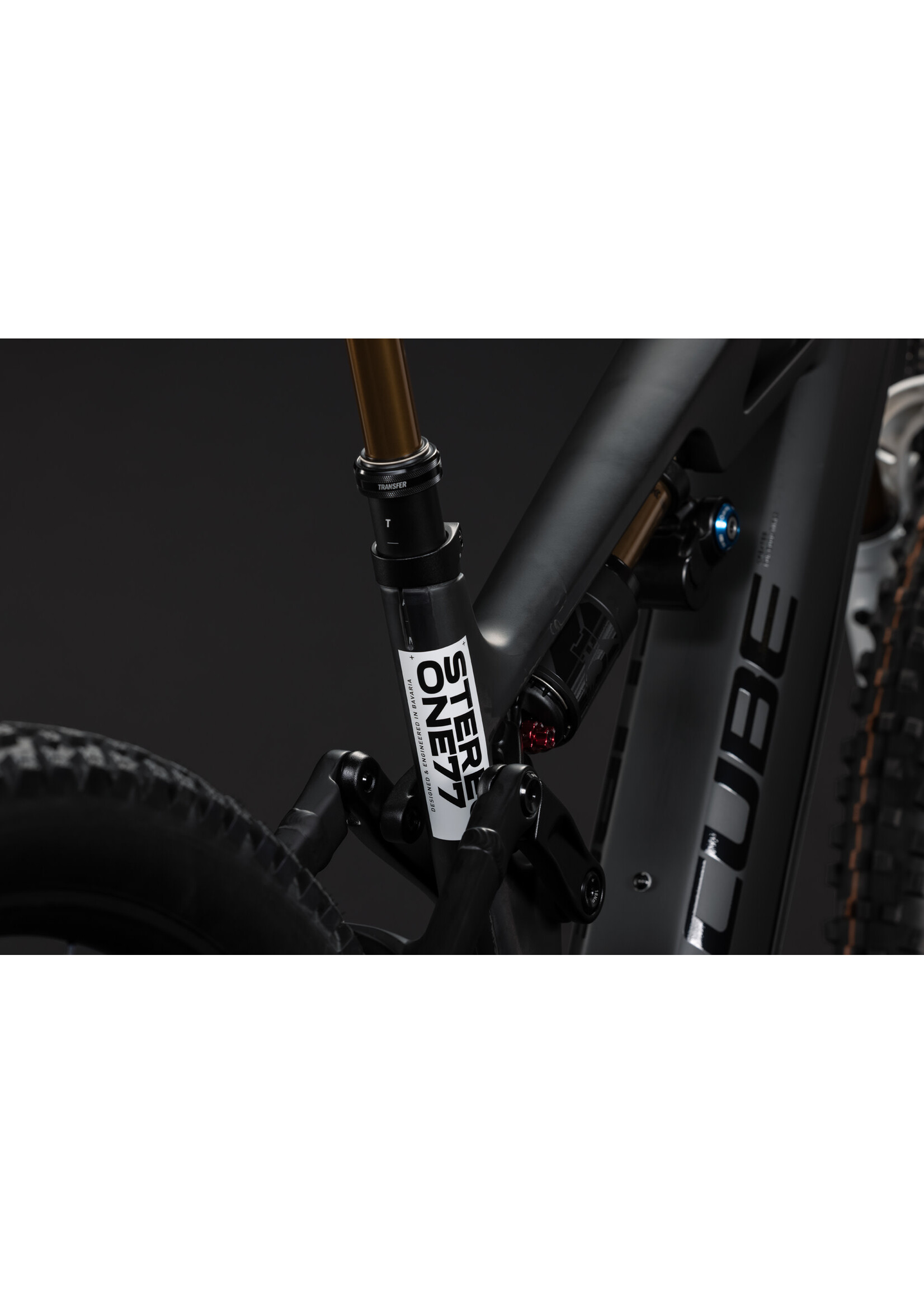 CUBE Cube Stereo Hybrid ONE77 HPC AT 800 carbon´n´white