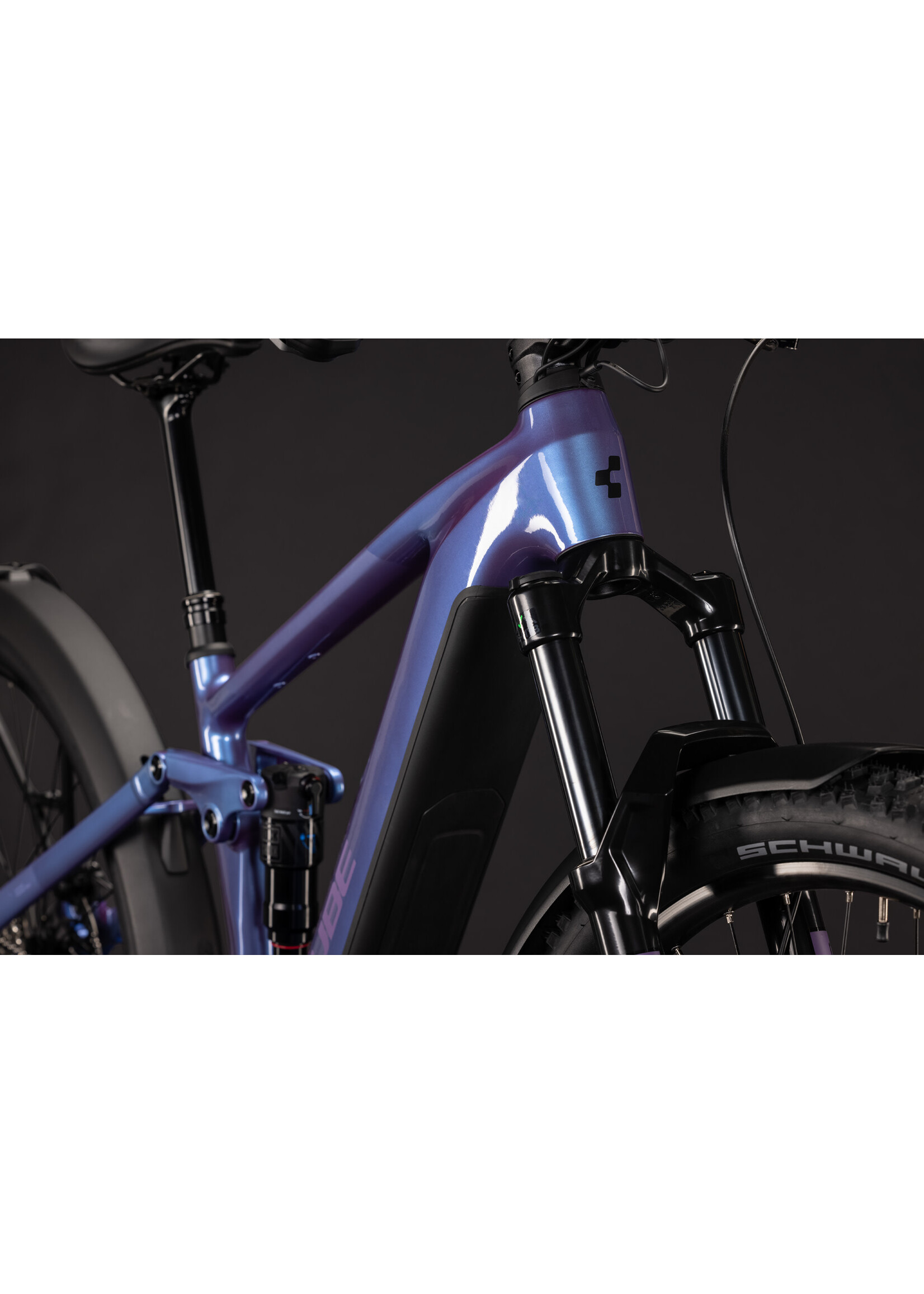 CUBE Cube Stereo Hybrid ONE44 Pro 800 FE blueiris´n´purple