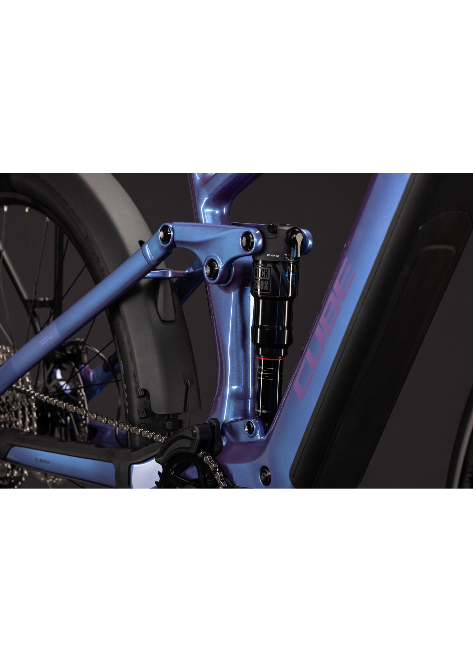 CUBE Cube Stereo Hybrid ONE44 Pro 800 FE blueiris´n´purple