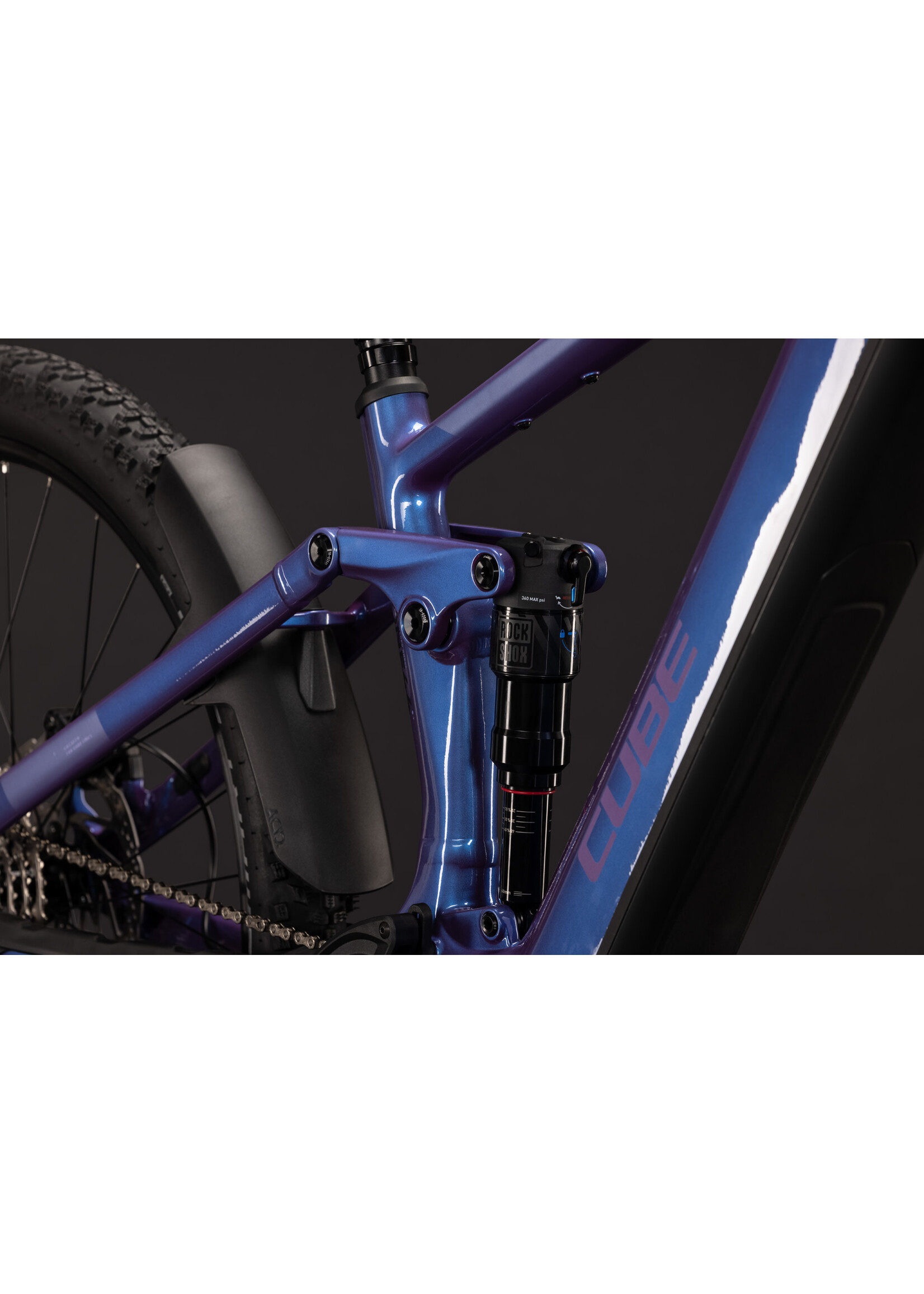 CUBE Cube Stereo Hybrid ONE44 Pro 800 blueiris´n´purple
