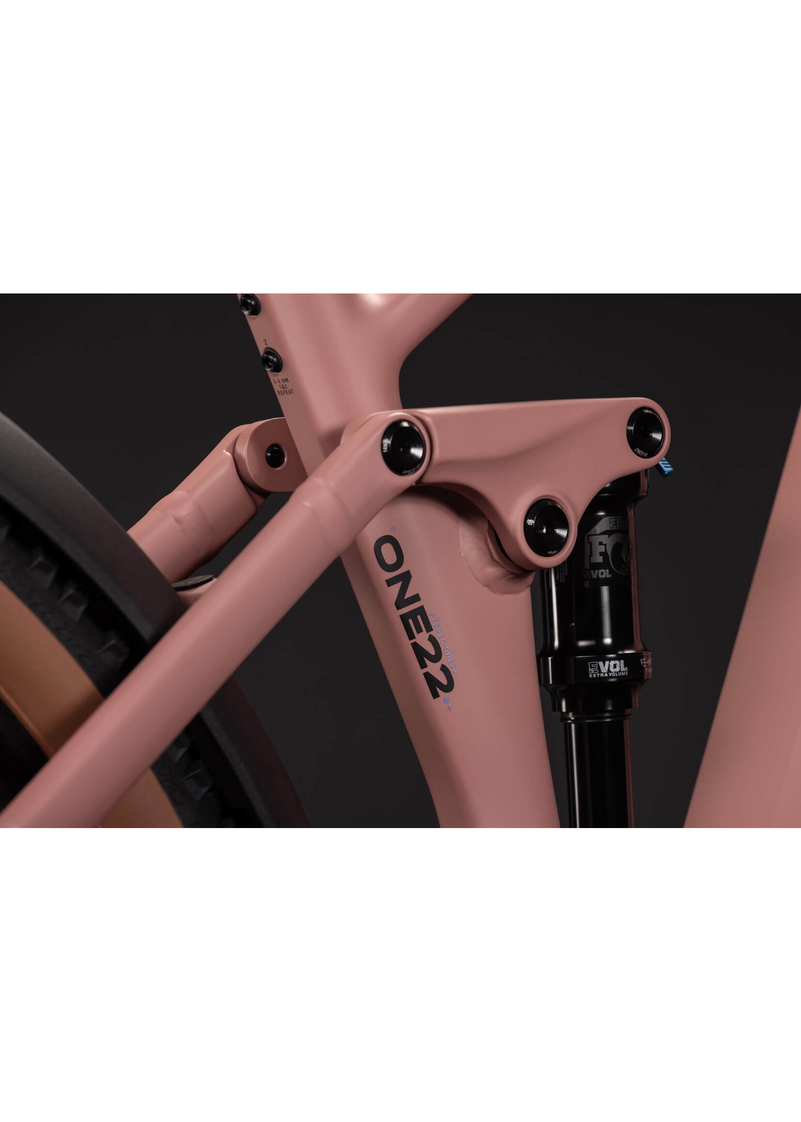 CUBE Cube Stereo Hybrid ONE22 SLX 800 FE ruby´n´black