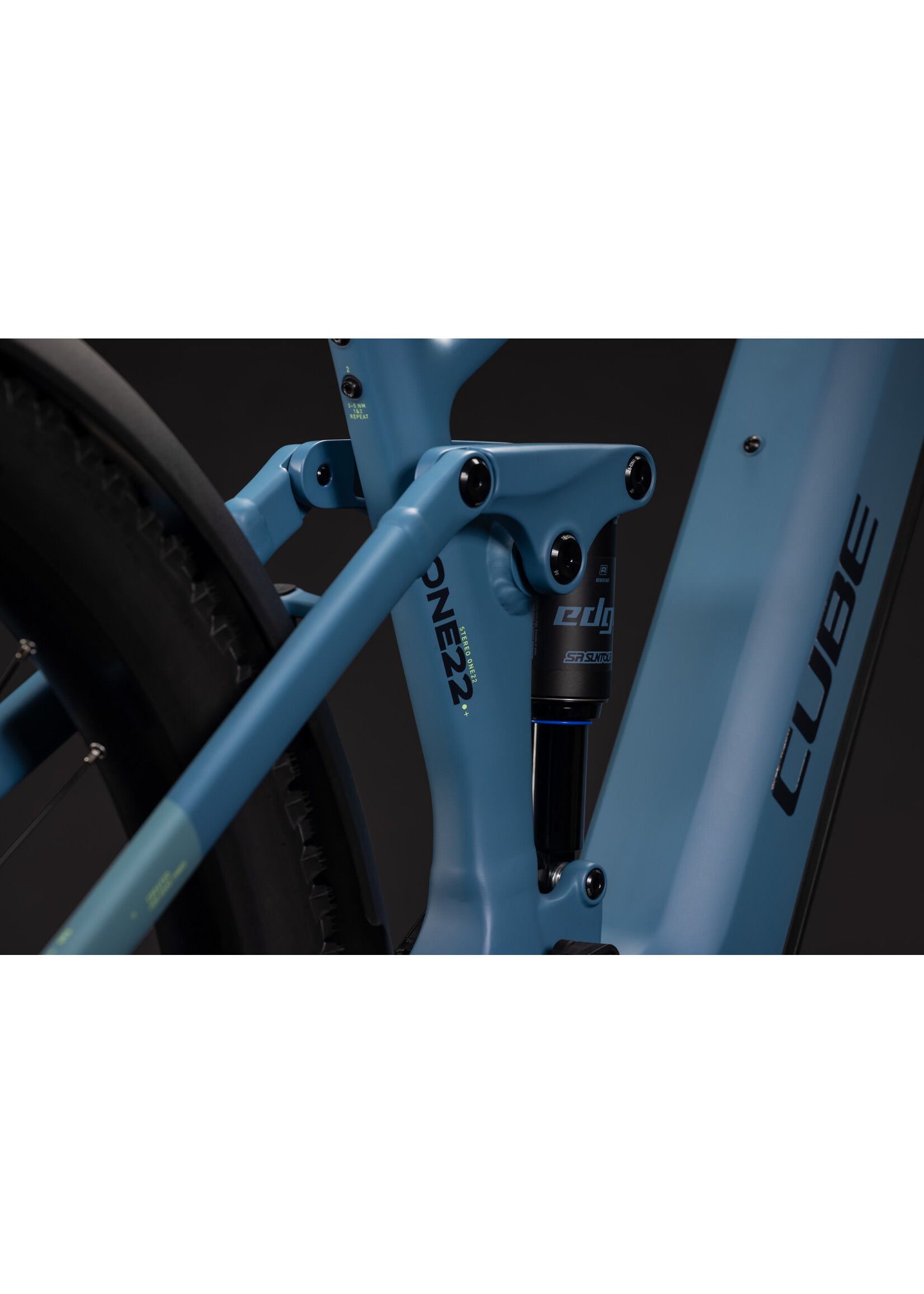 CUBE Cube Stereo Hybrid ONE22 Pro 800 FE bluesapphire´n´blue