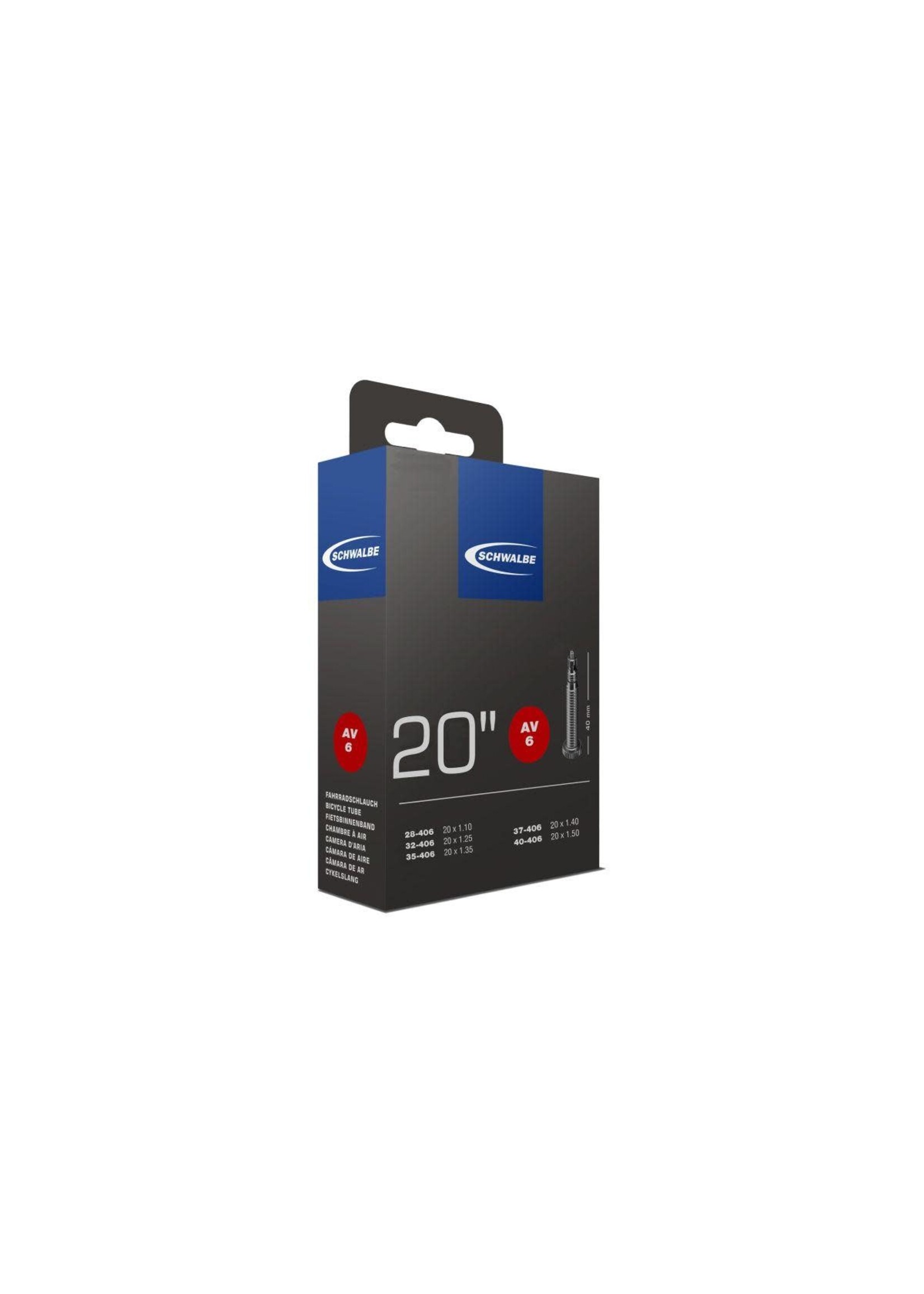SCHWALBE Schwalbe - Camera D'aria AV6 20" Presta