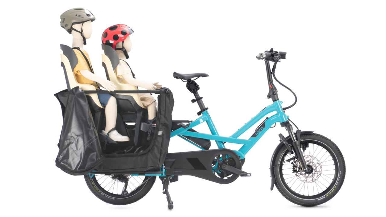 Tern Storm Box Gen 2, protezione dalle intemperie per GSD e Quick Haul Long