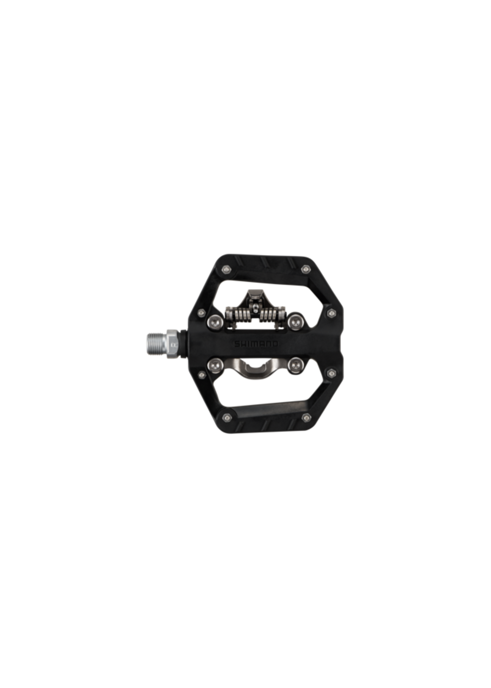 SHIMANO Shimano Pedali  PD-EH510 Flat/SPD avec cale SM-SH51 gris