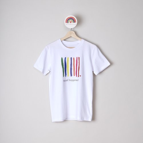 t-shirt unisex equal happiness t-shirt unisex equal happiness