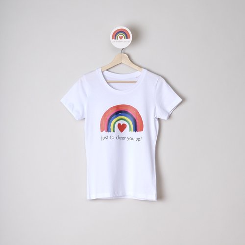 t-shirt woman just to cheer you up t-shirt woman just to cheer you up