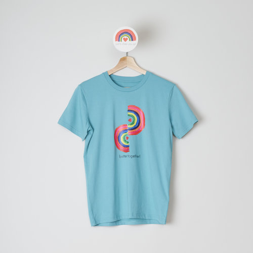 t-shirt unisex teal better together t-shirt unisex teal better together