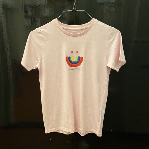 t-shirt kids cotton pink happy smiles t-shirt kids cotton pink happy smiles